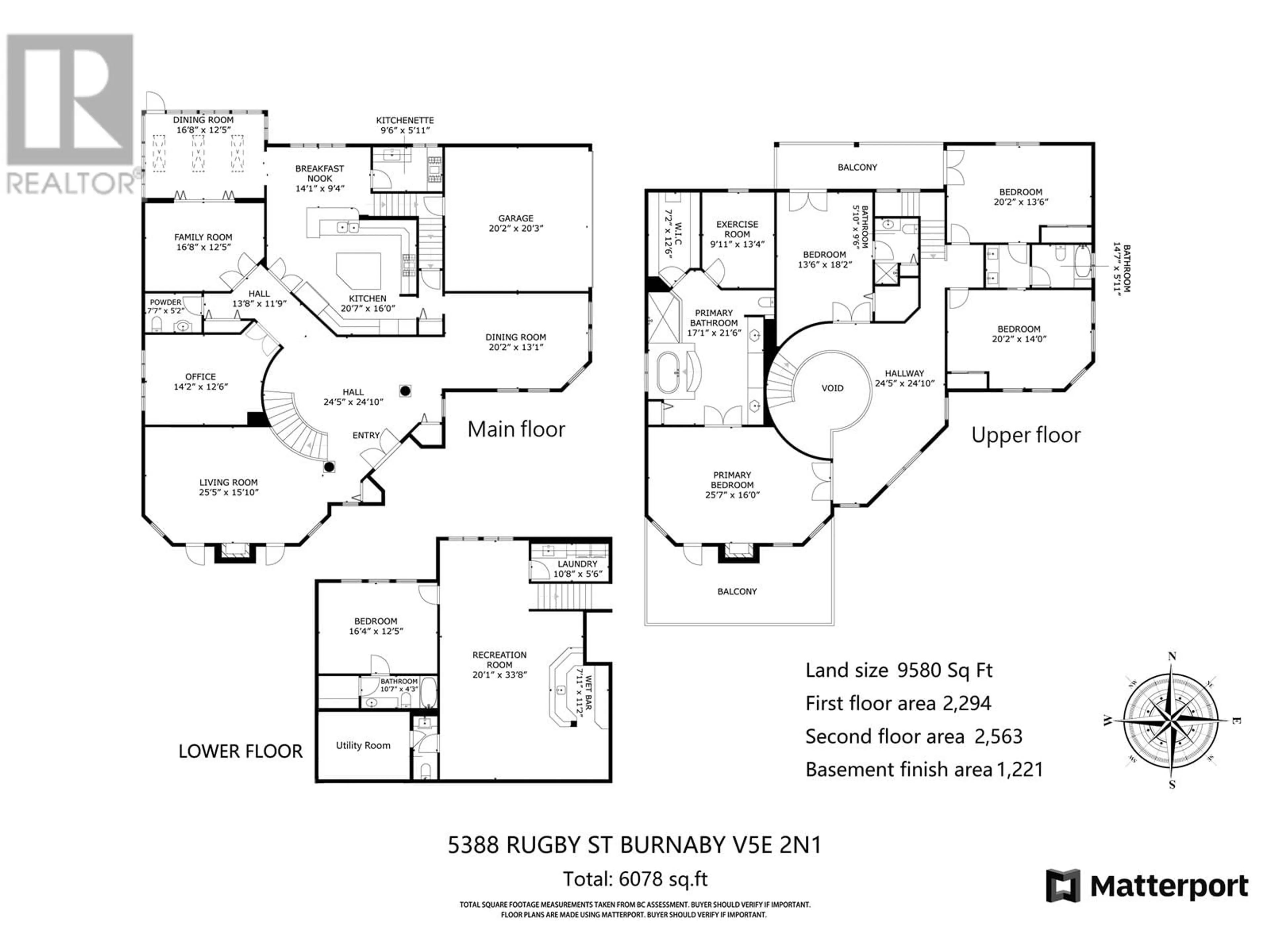 Floor plan for 5388 RUGBY STREET, Burnaby British Columbia V5E2N1