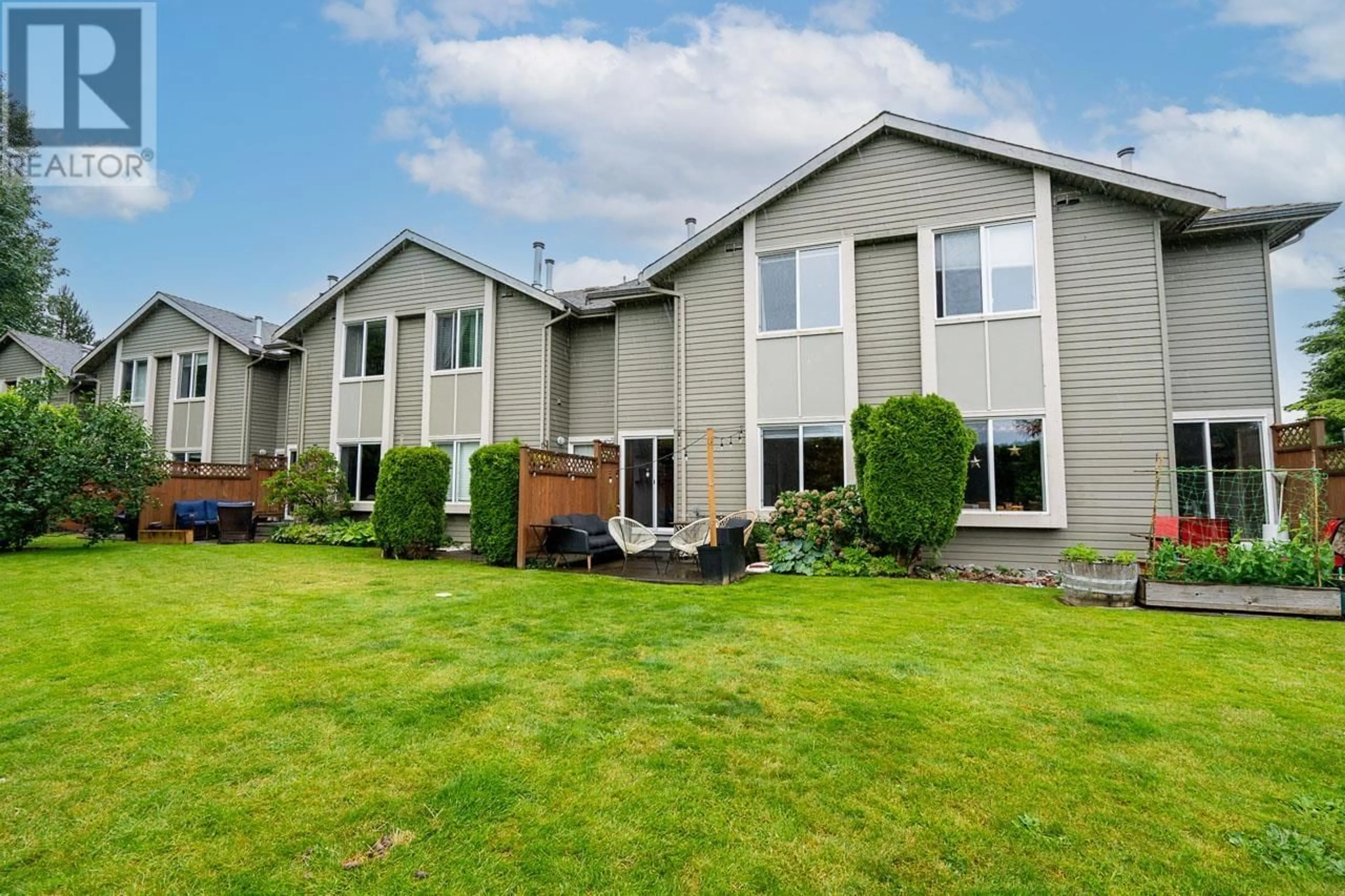 Frontside or backside of a home, the fenced backyard for 64 40200 GOVERNMENT ROAD, Squamish British Columbia V8B0G6