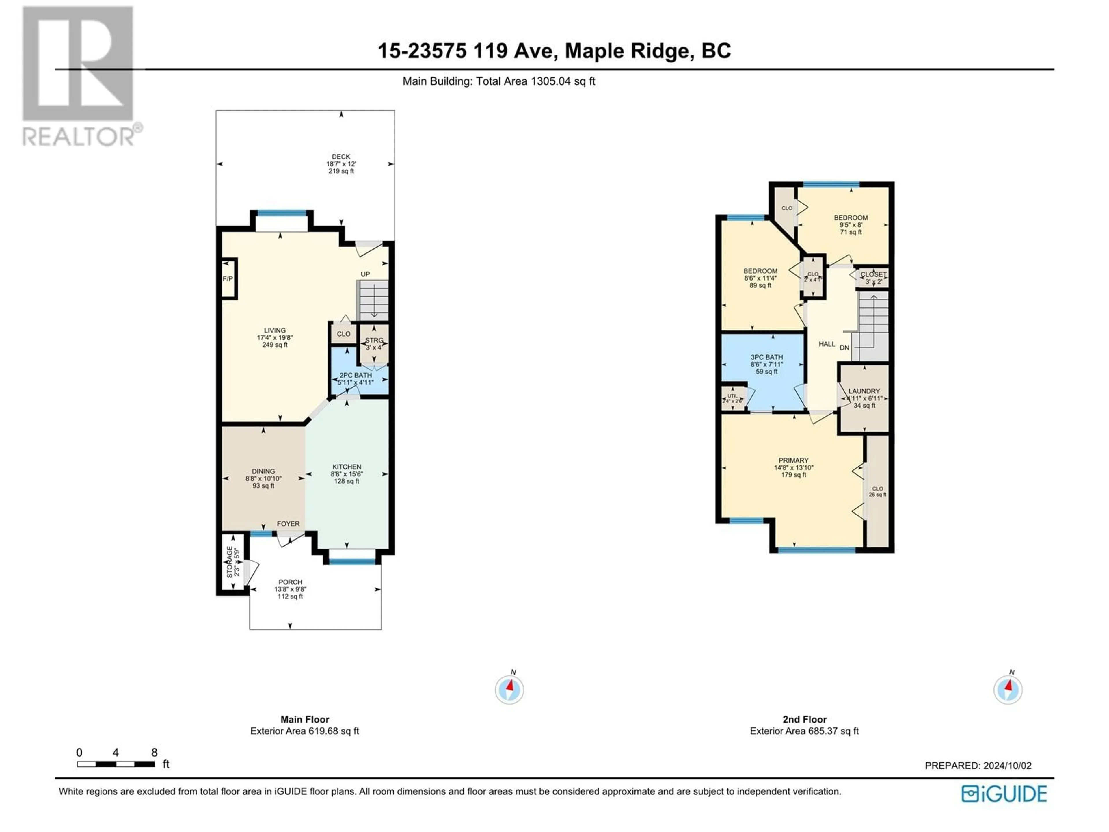 Floor plan for 15 23575 119 AVENUE, Maple Ridge British Columbia V4R2P4