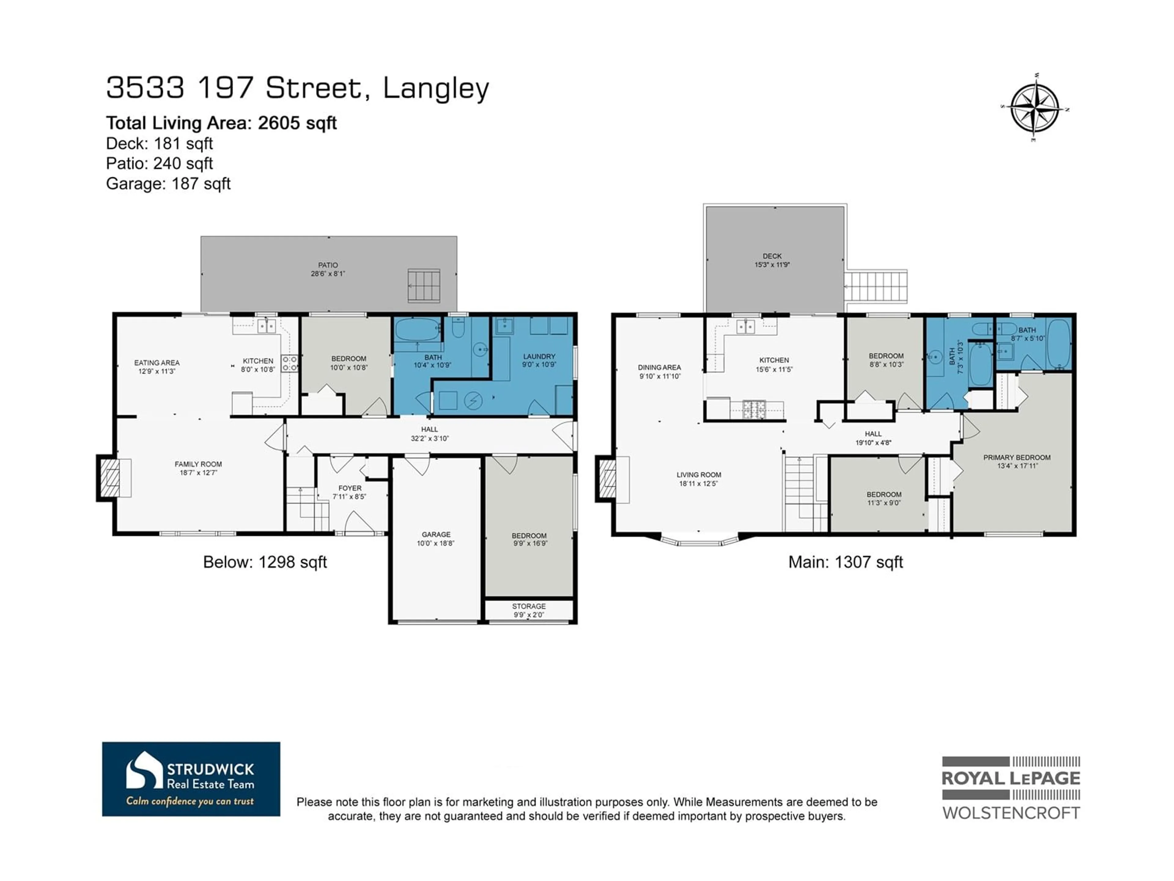 Floor plan for 3533 197 STREET, Langley British Columbia V3A7C4