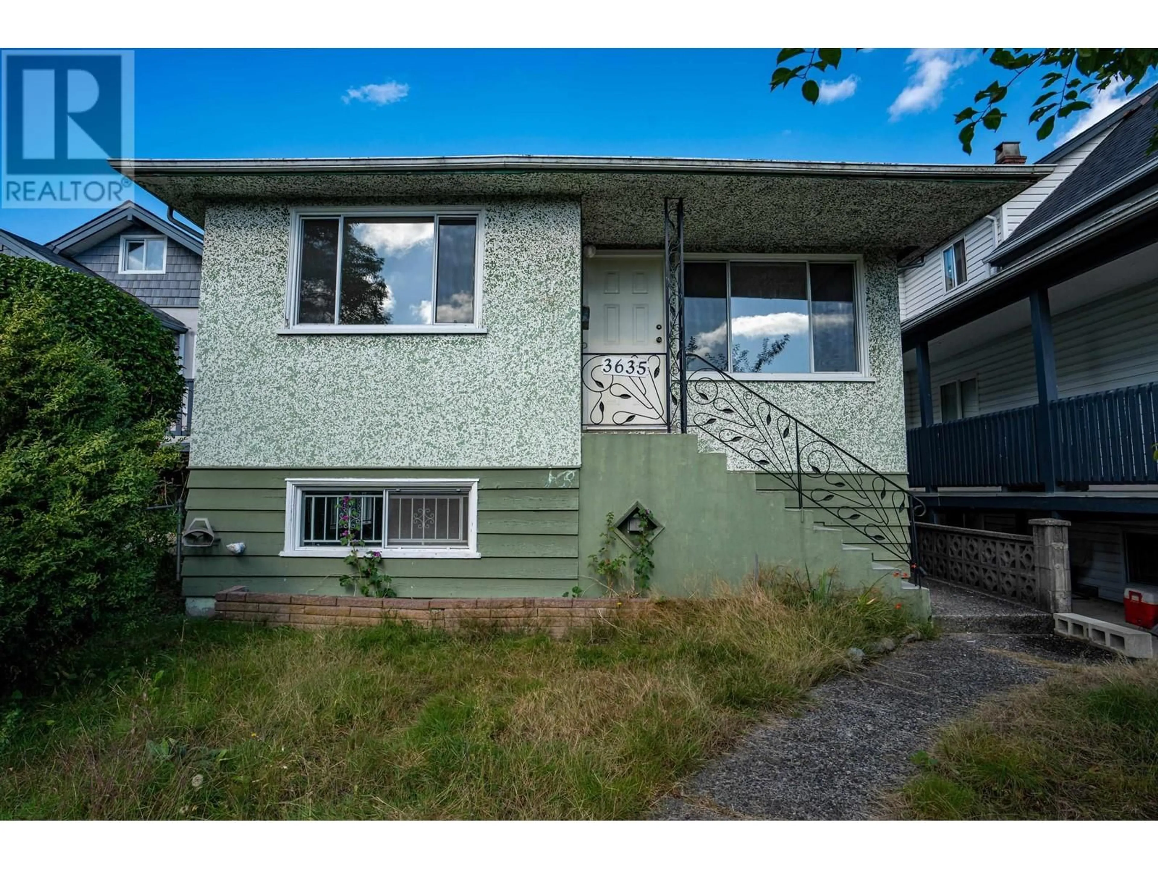 Frontside or backside of a home for 3635 ADANAC STREET, Vancouver British Columbia V5K2P7