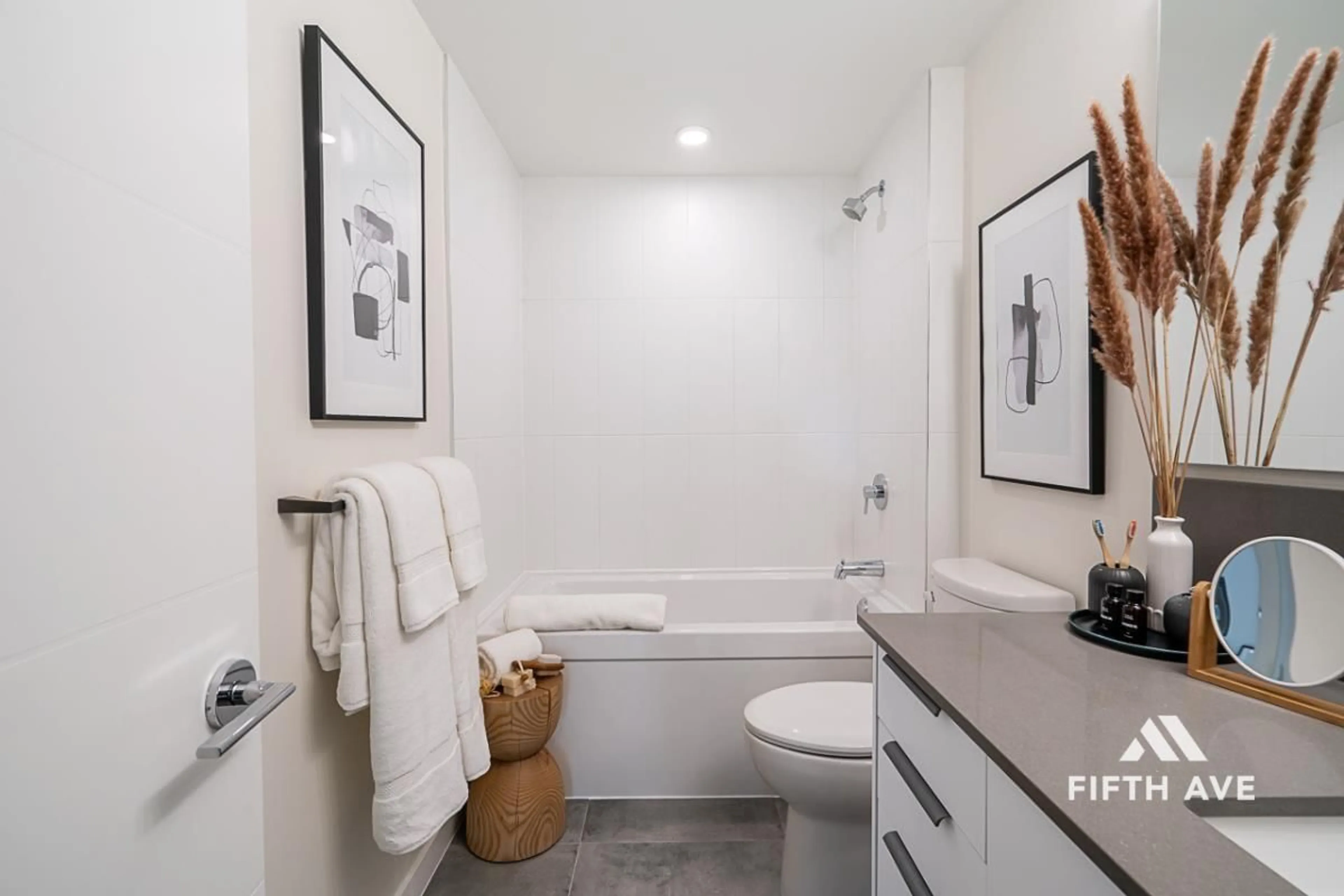 Contemporary bathroom, ceramic floors for 227 7936 206 STREET, Langley British Columbia V2Y1X6