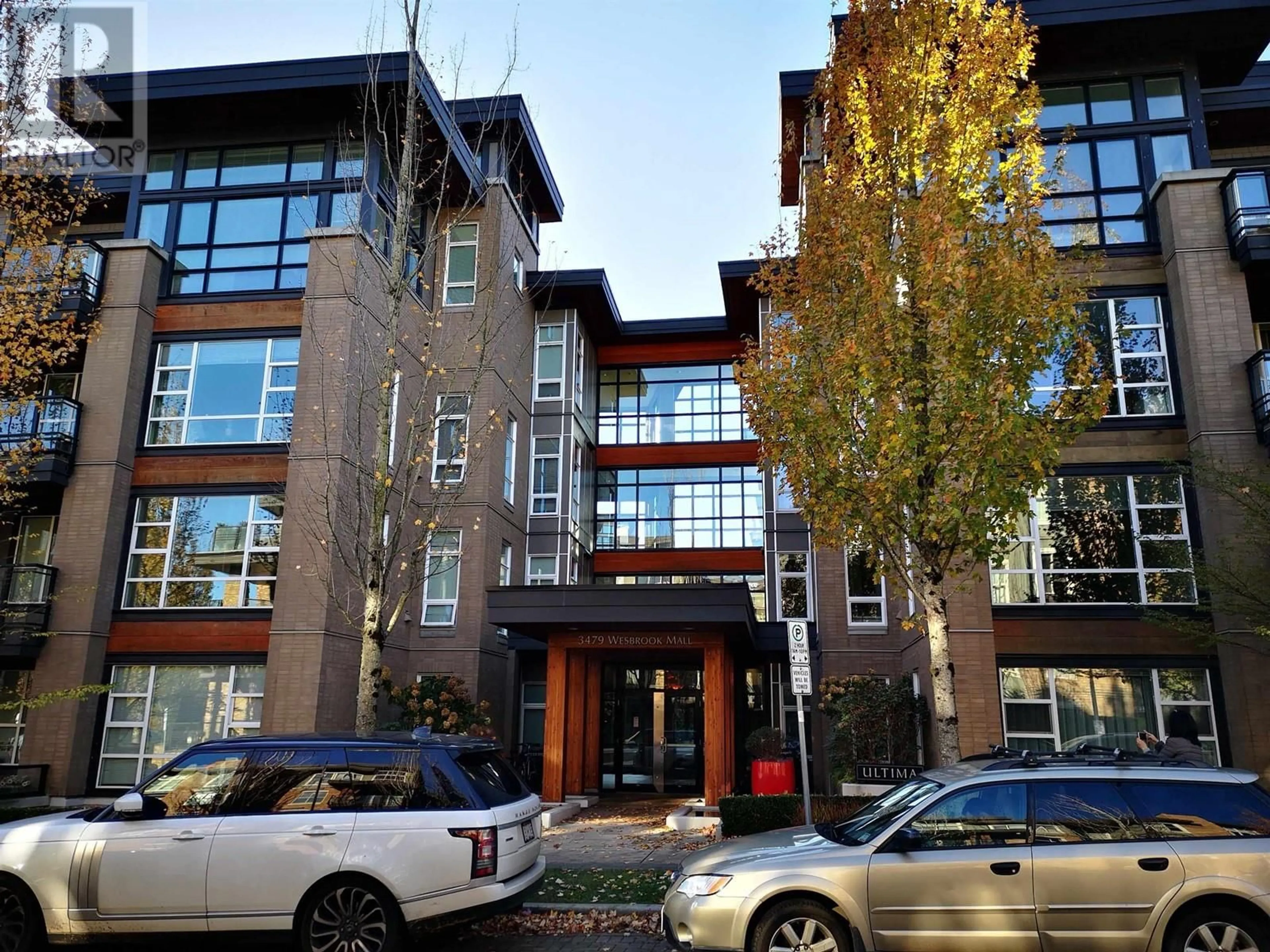 A pic from exterior of the house or condo, the front or back of building for PH13 3479 WESBROOK MALL, Vancouver British Columbia V6S0B7