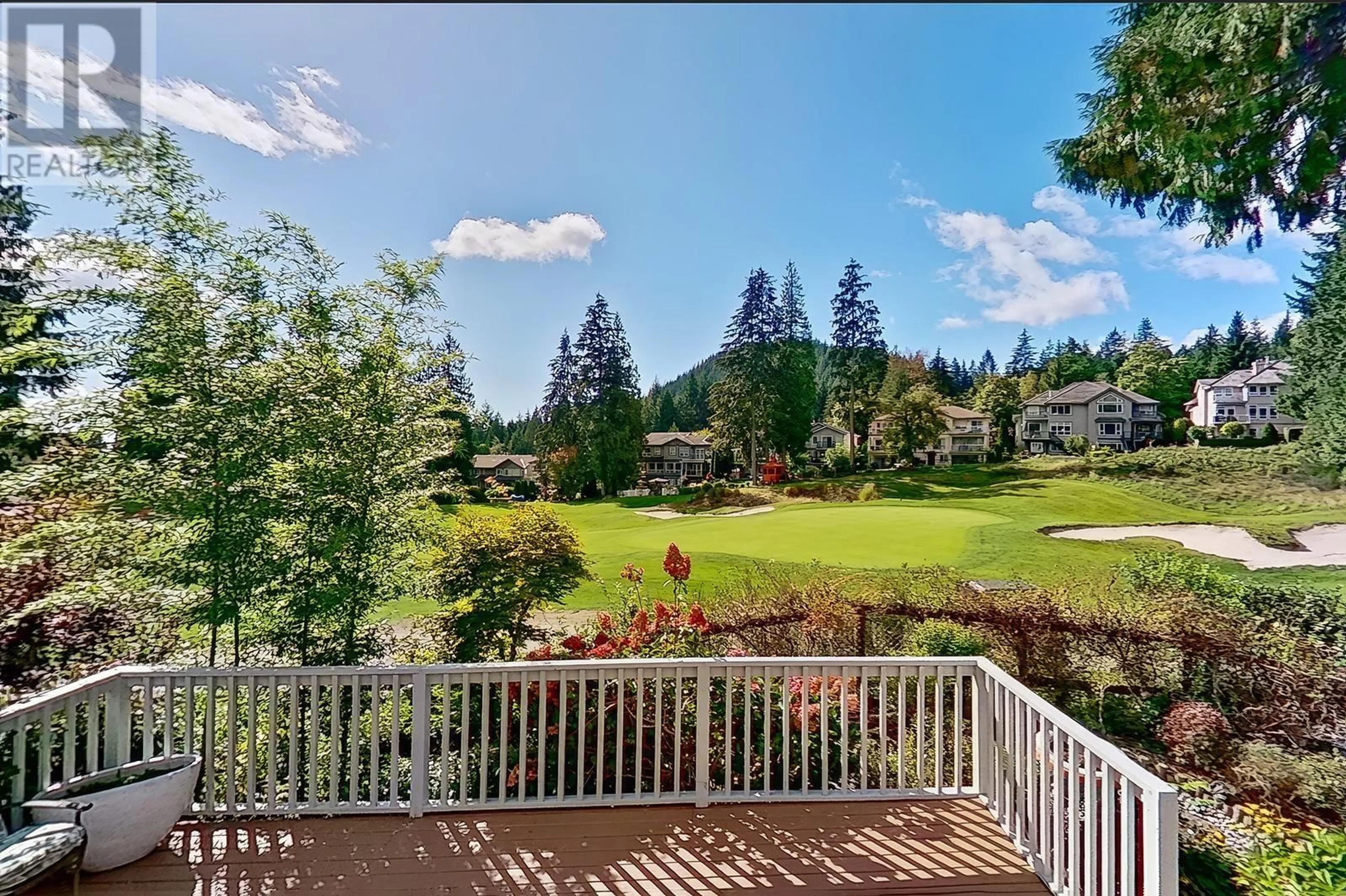 Patio, the fenced backyard for 3316 CHARTWELL GREEN, Coquitlam British Columbia V3E3N1