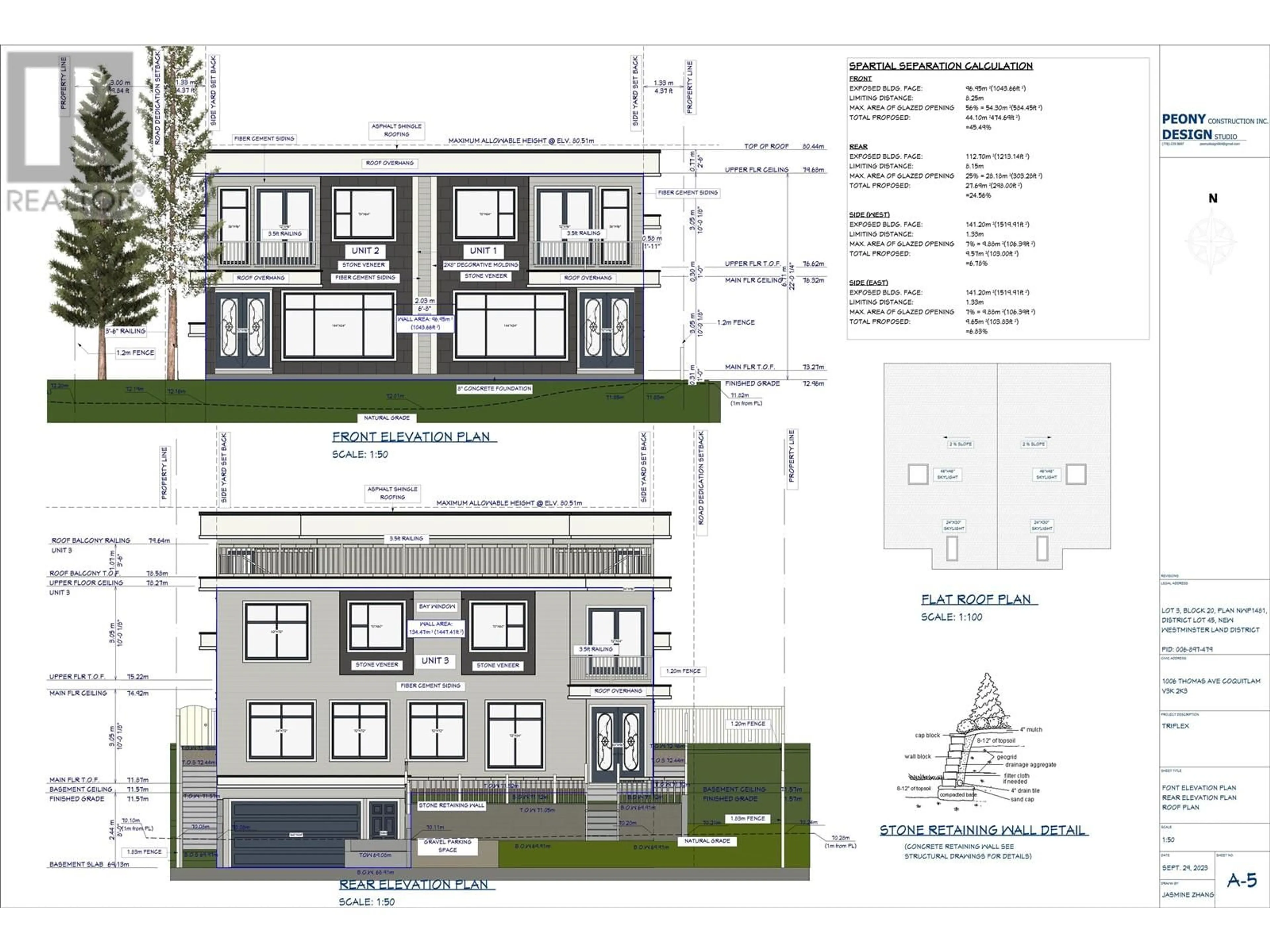Floor plan for 1006 THOMAS AVENUE, Coquitlam British Columbia V3K2K3