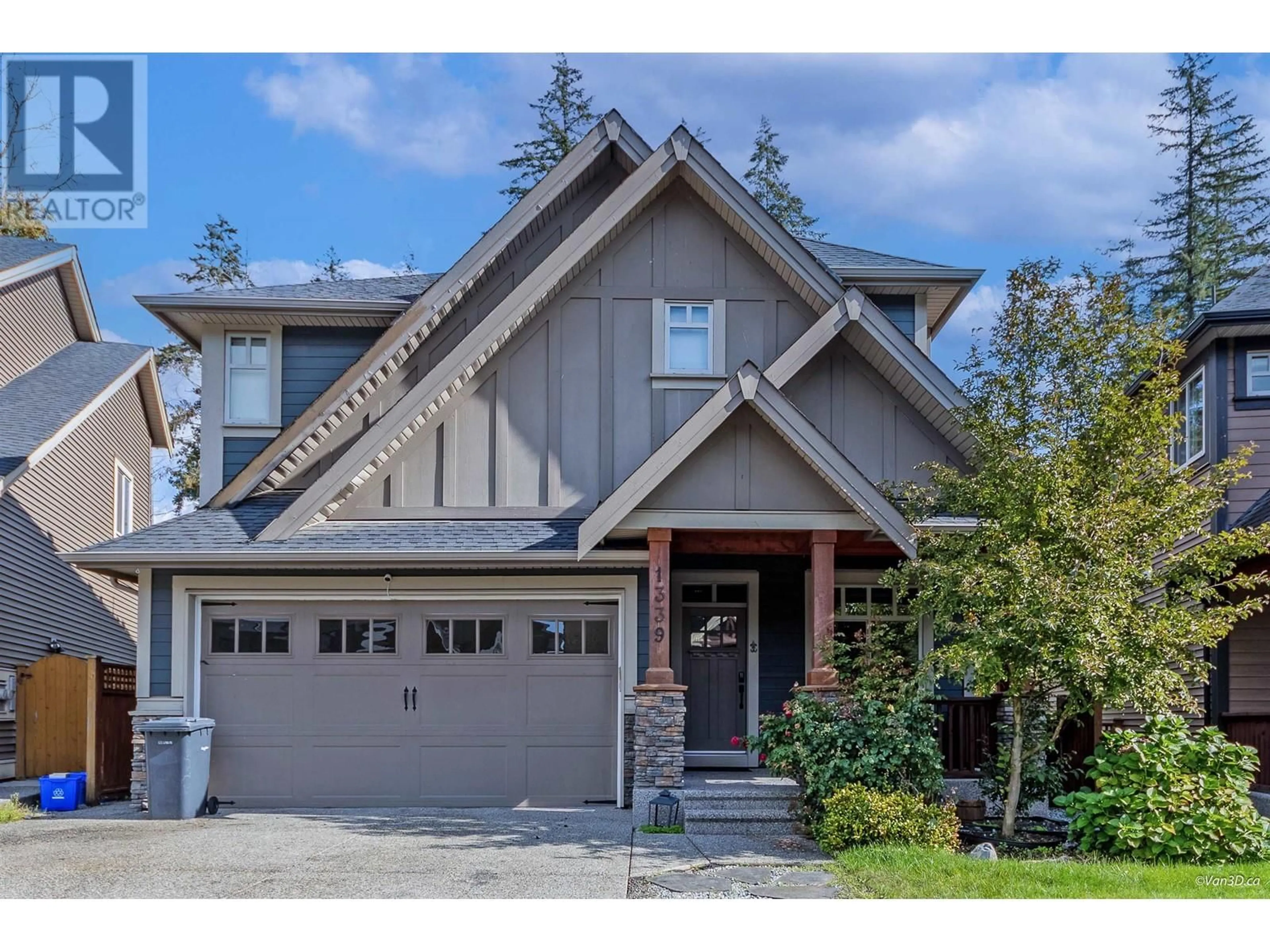 Frontside or backside of a home, cottage for 1339 GREENBANK COURT, Coquitlam British Columbia V3E0K6