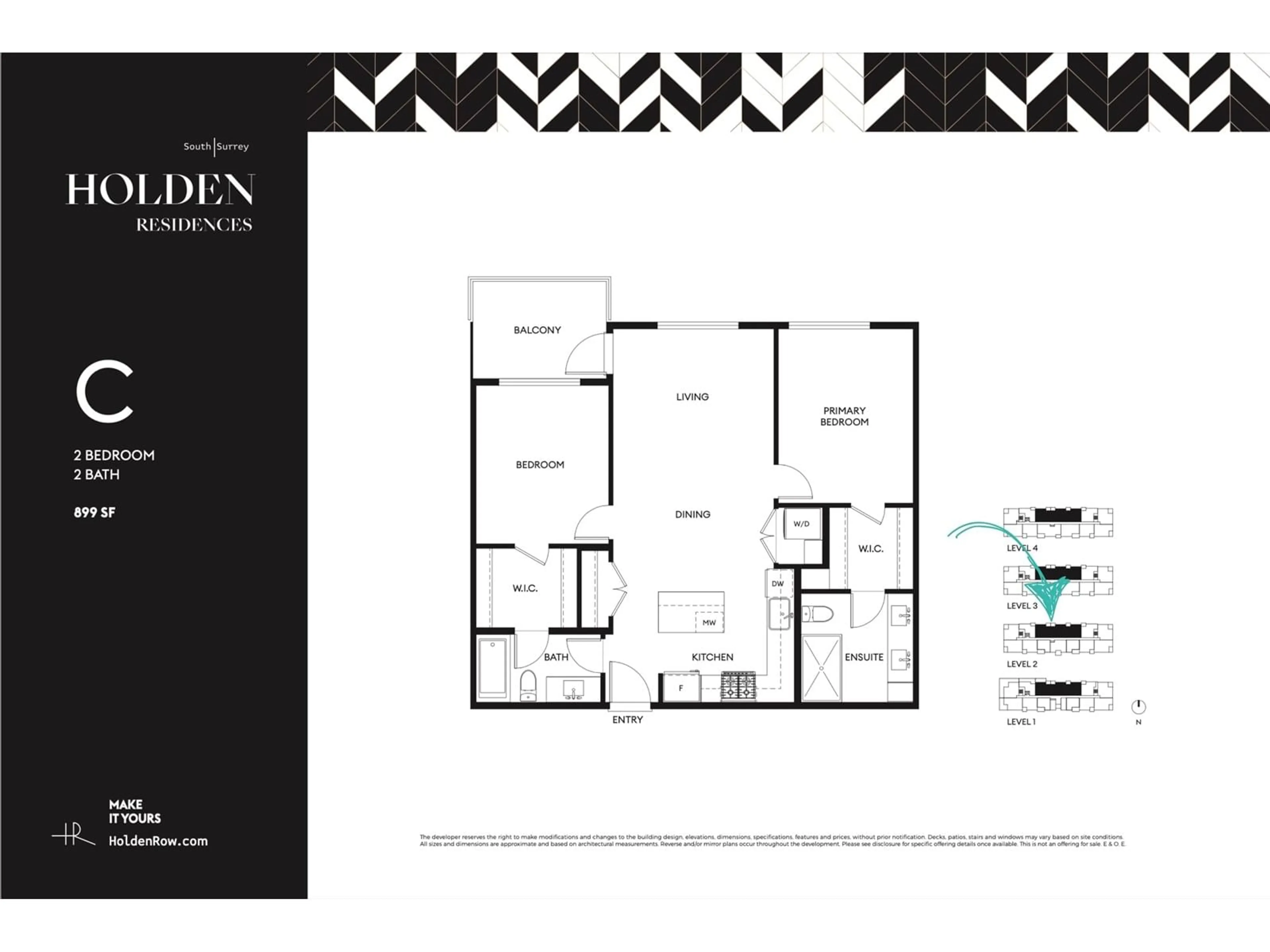 Floor plan for 208 2425 166 STREET, Surrey British Columbia V3Z0B8