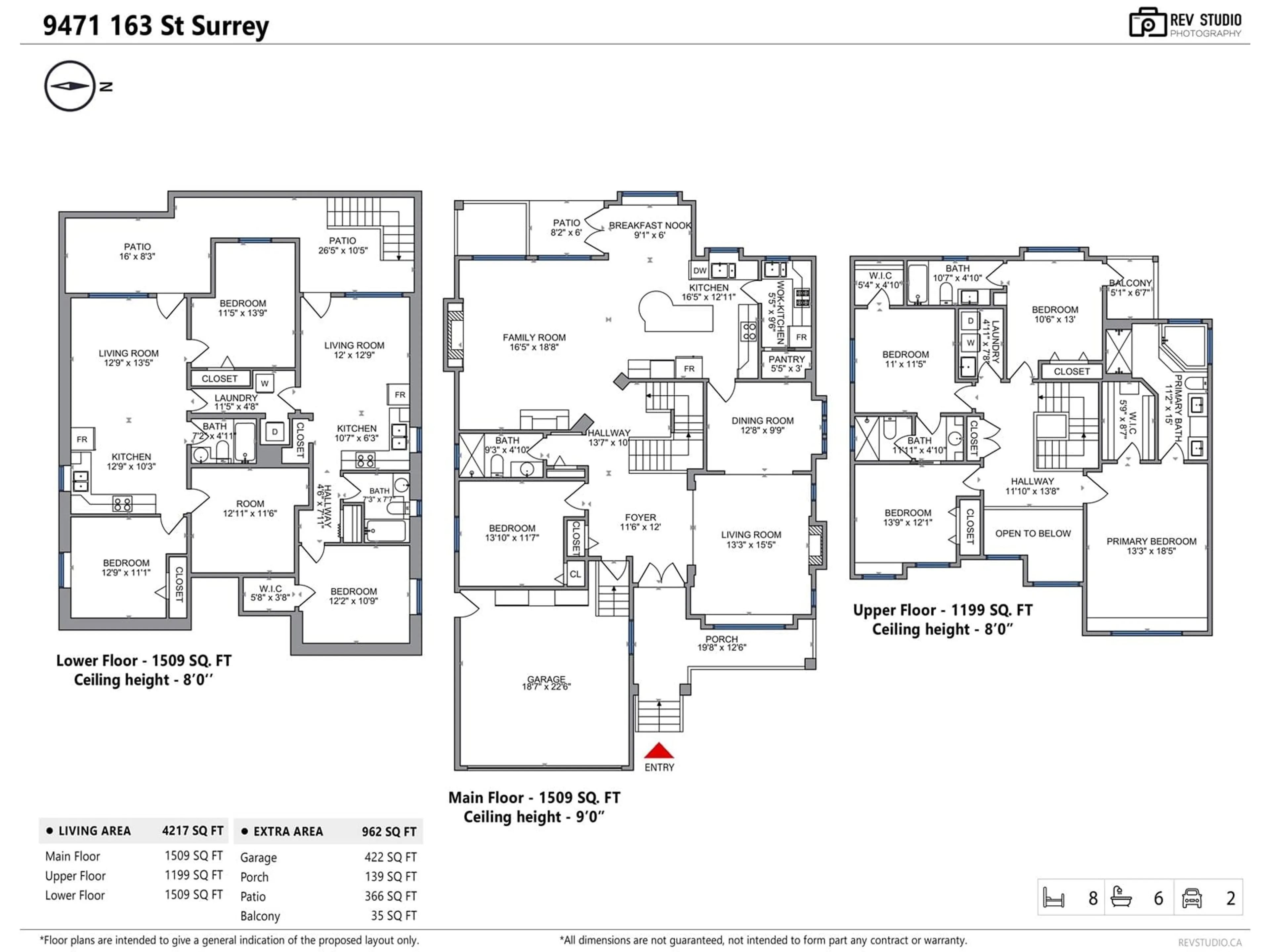 Floor plan for 9471 163 STREET, Surrey British Columbia V4N3C5