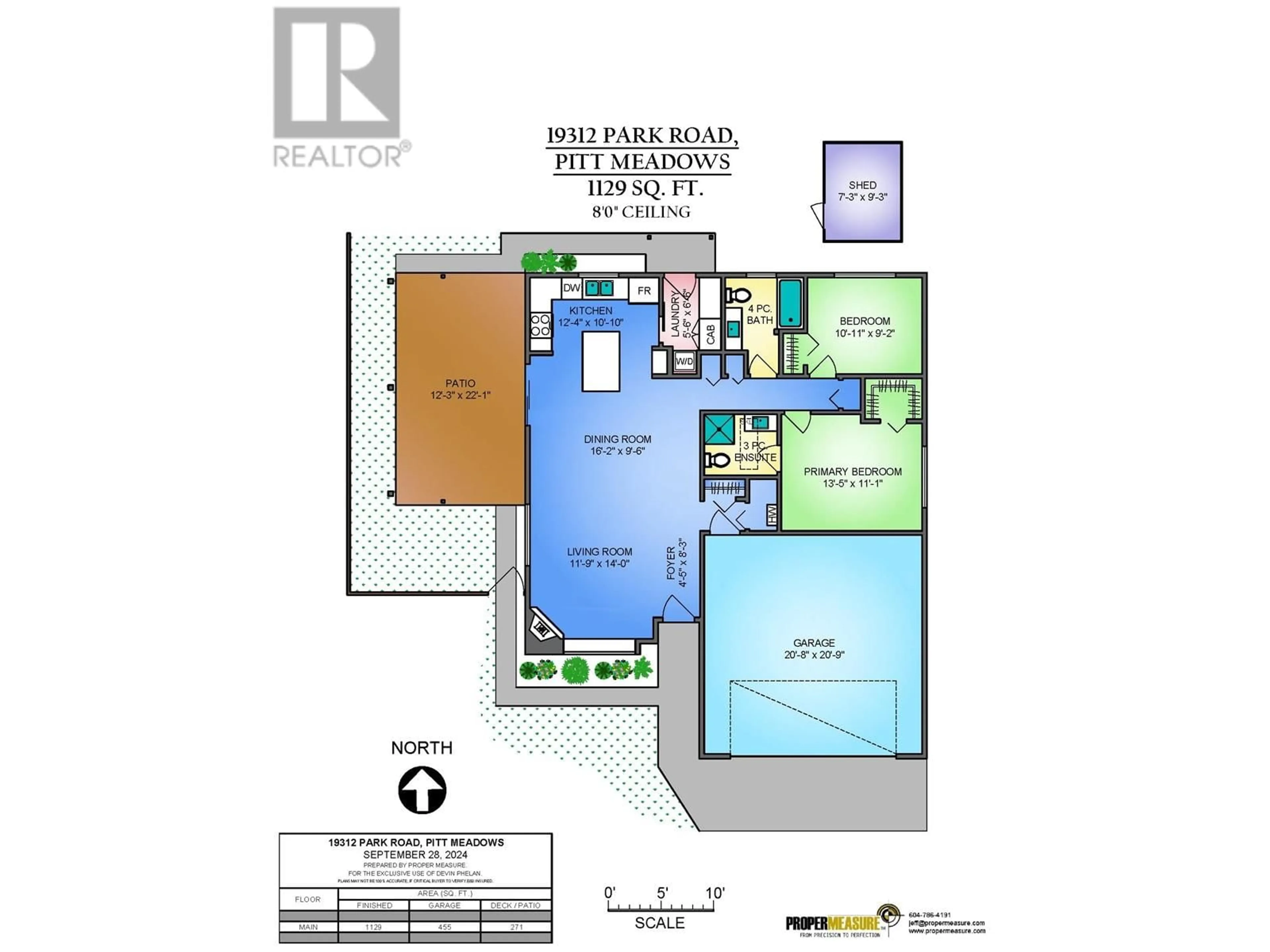 Floor plan for 19312 PARK ROAD, Pitt Meadows British Columbia V3Y1B6