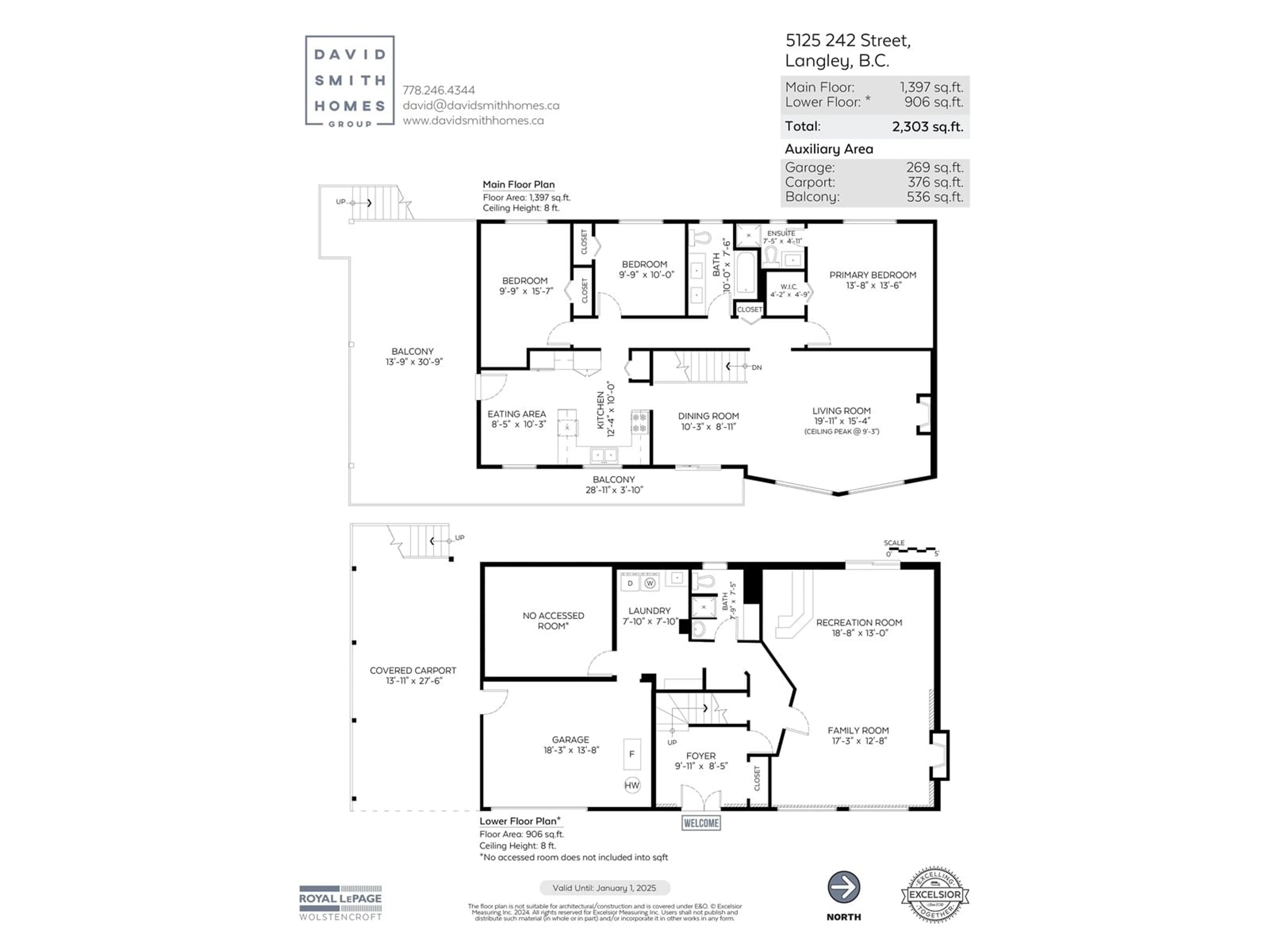 Floor plan for 5125 242 STREET, Langley British Columbia V2Z2M9