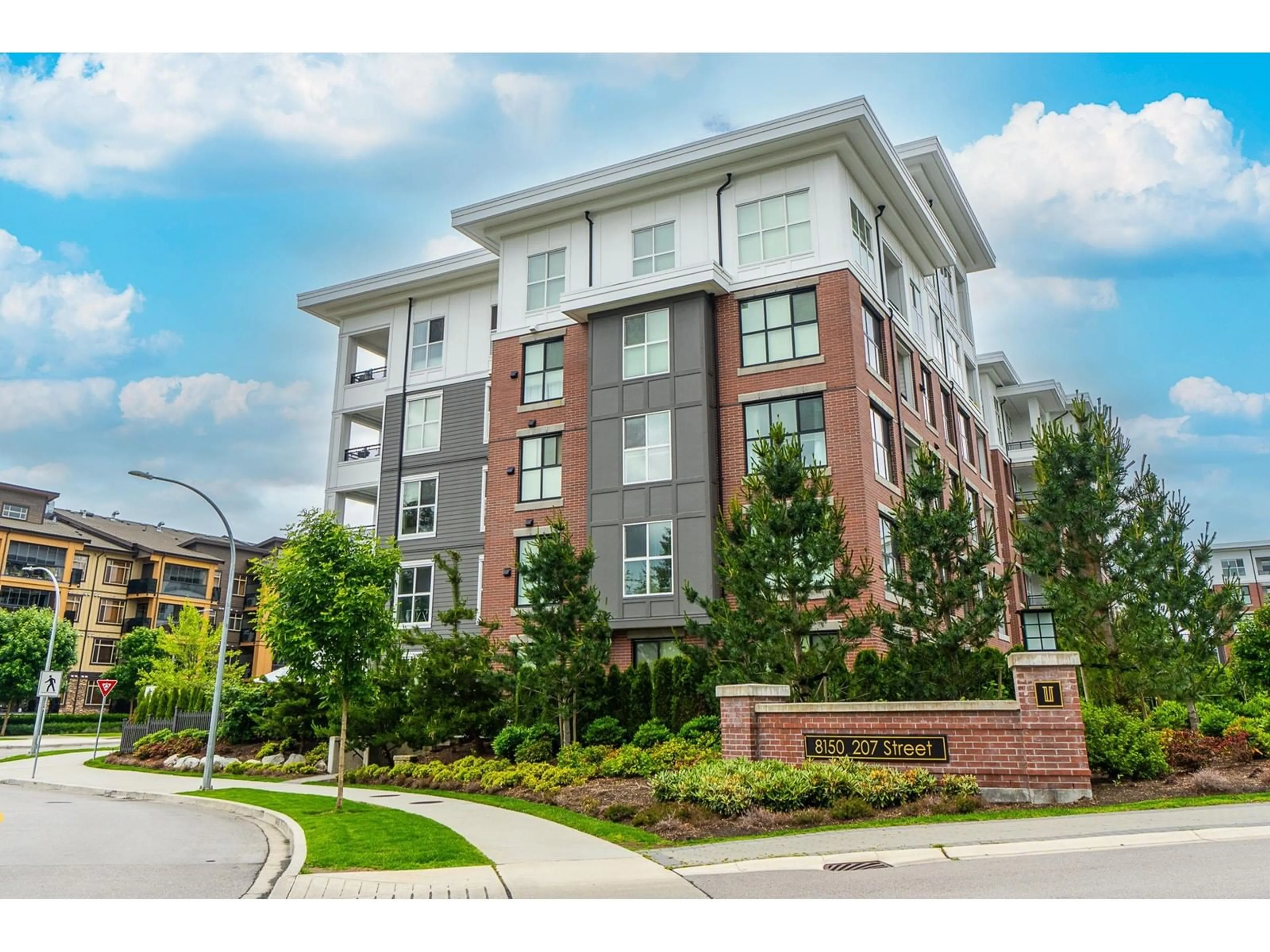 A pic from exterior of the house or condo, the front or back of building for A413 8150 207 STREET, Langley British Columbia V2Y4J2