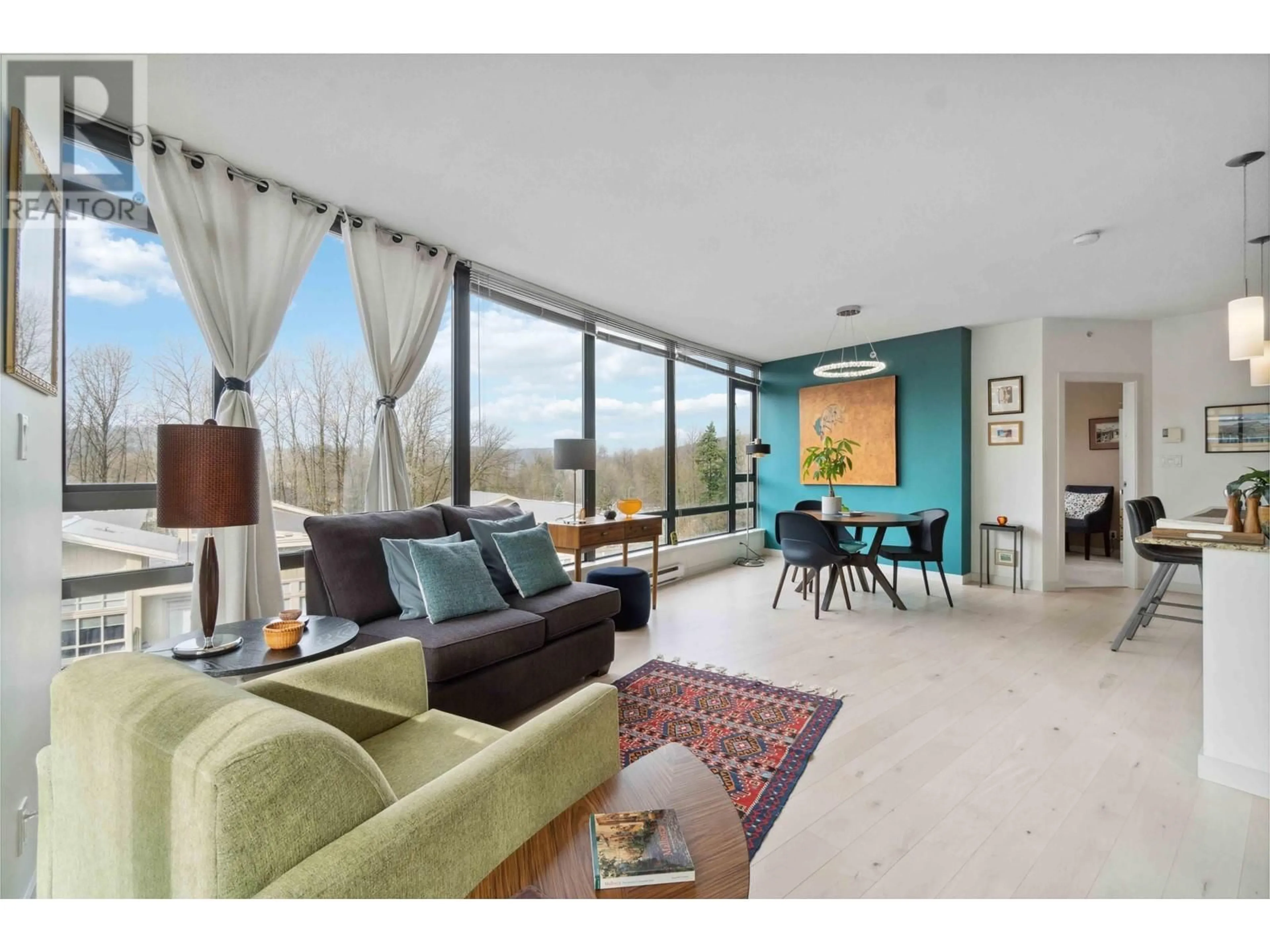 Living room, carpet floors for 504 110 BREW STREET, Port Moody British Columbia V3H0E4