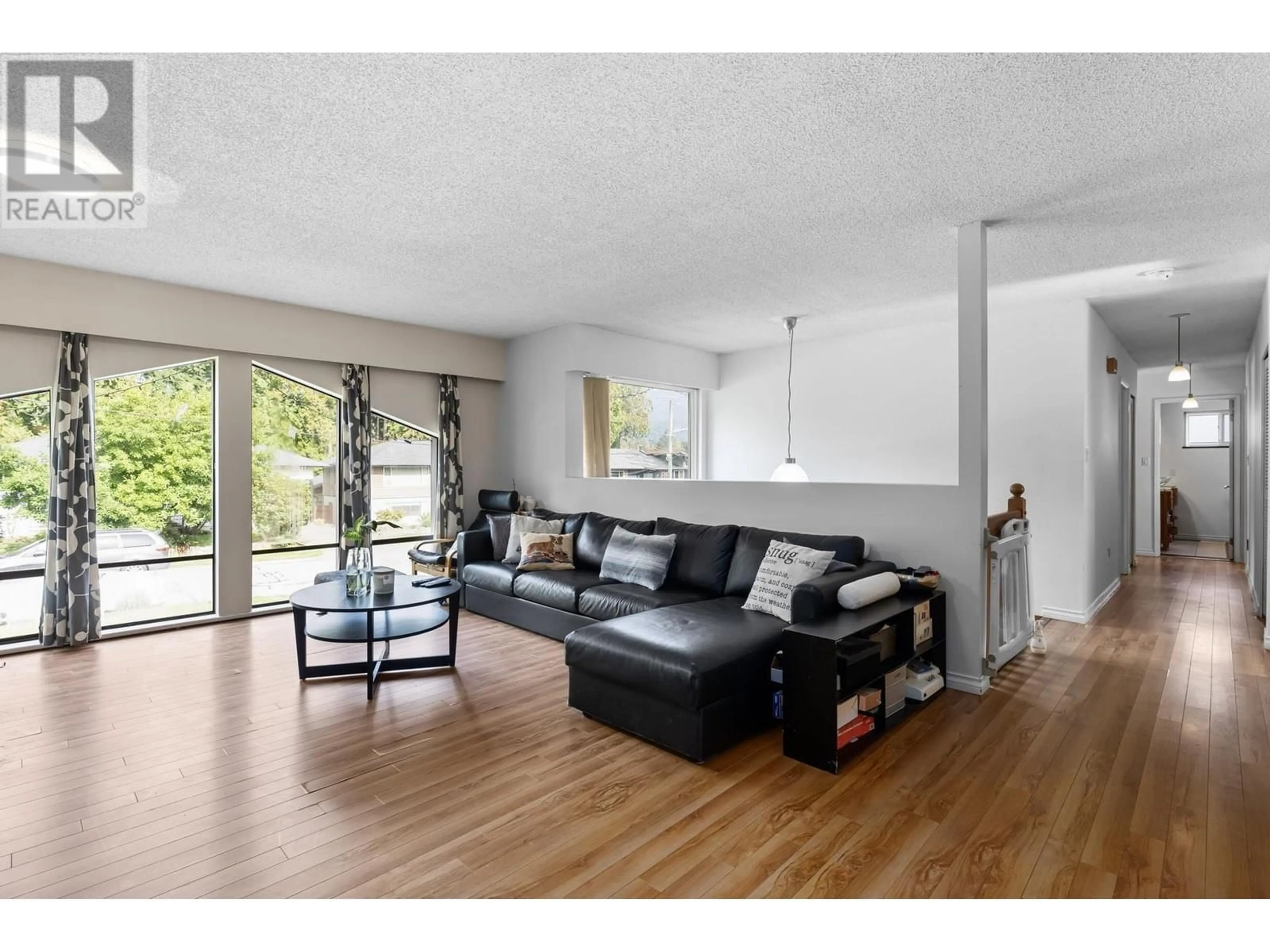 Living room, wood floors for 1375 E 24TH STREET, North Vancouver British Columbia V7J1R4