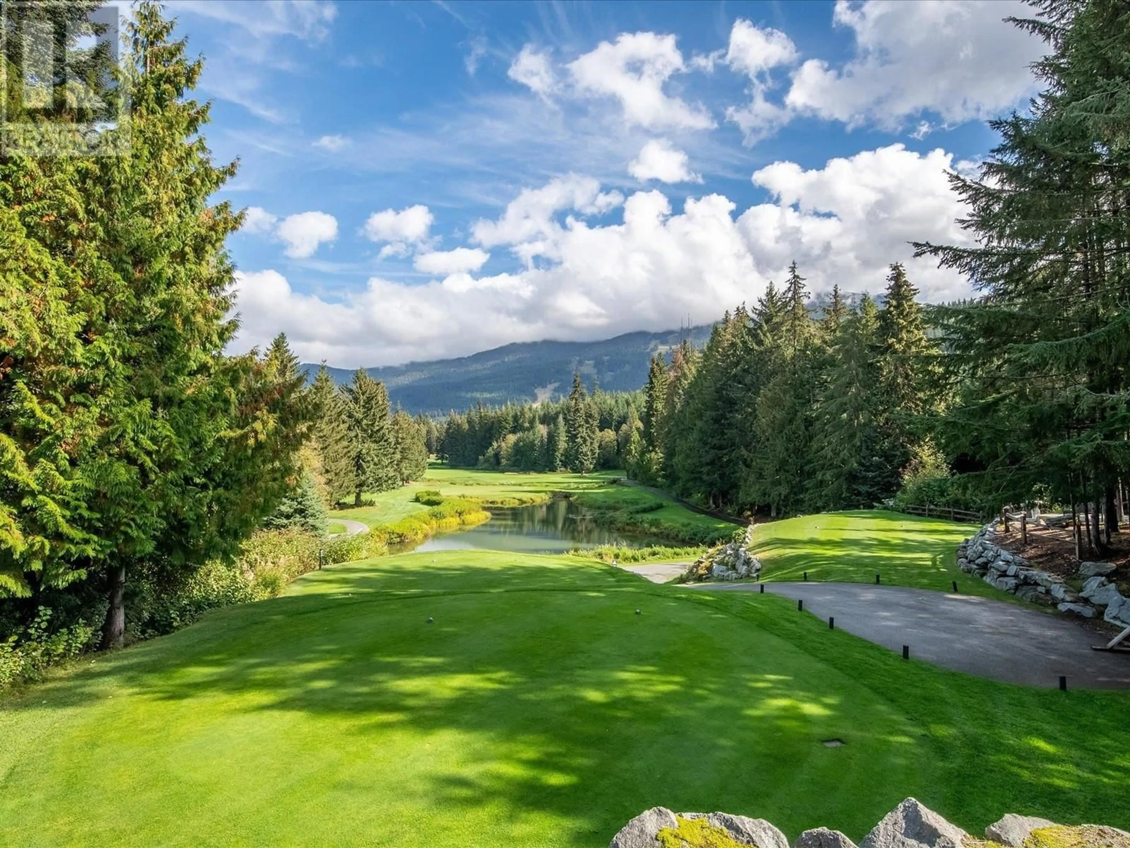 A pic from outside/outdoor area/front of a property/back of a property/a pic from drone, mountain view for 3002 ST ANTON WAY, Whistler British Columbia V8E0B8