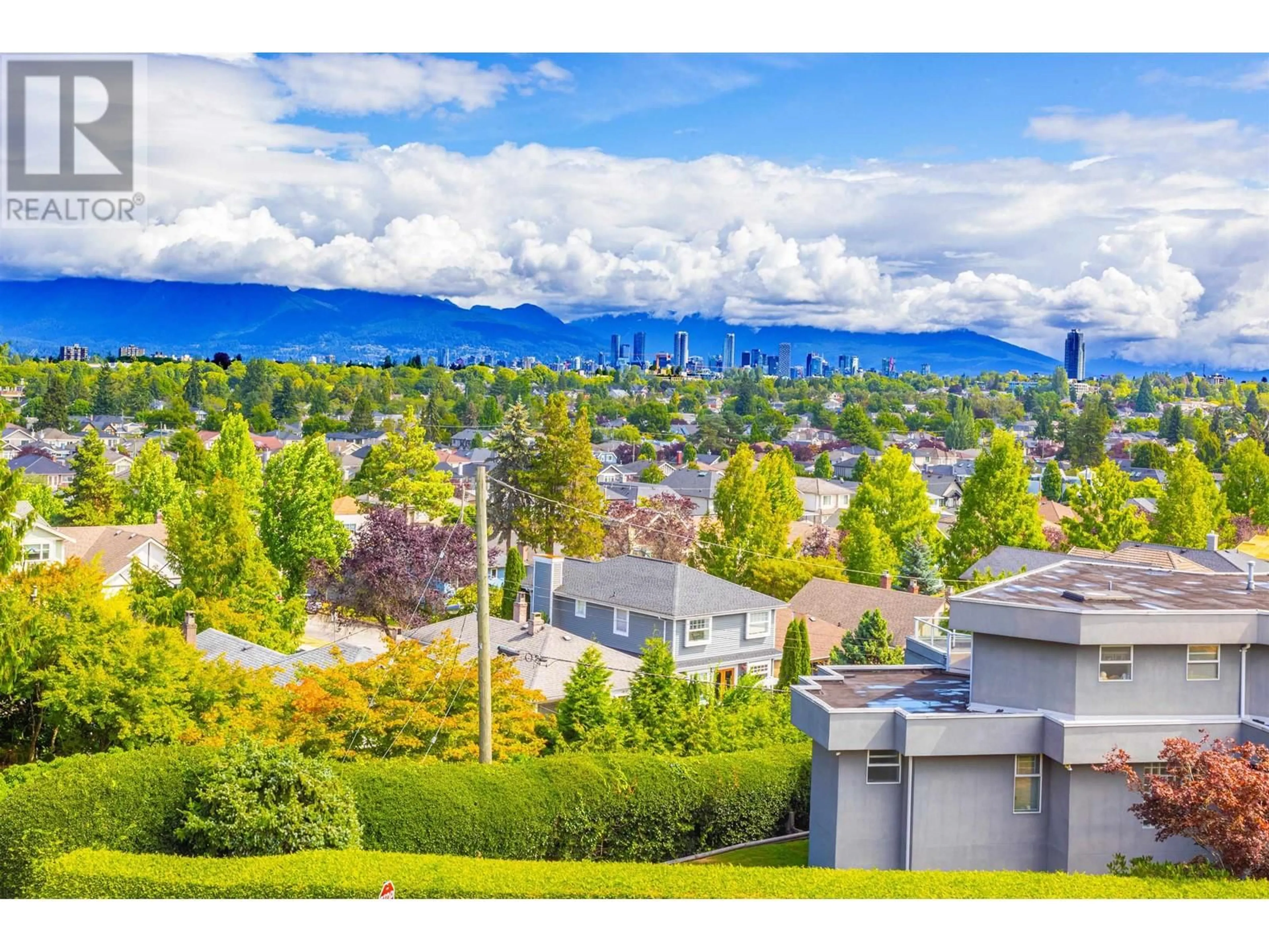 A pic from exterior of the house or condo, the view of city buildings for 4085 PUGET DRIVE, Vancouver British Columbia V6L2V3