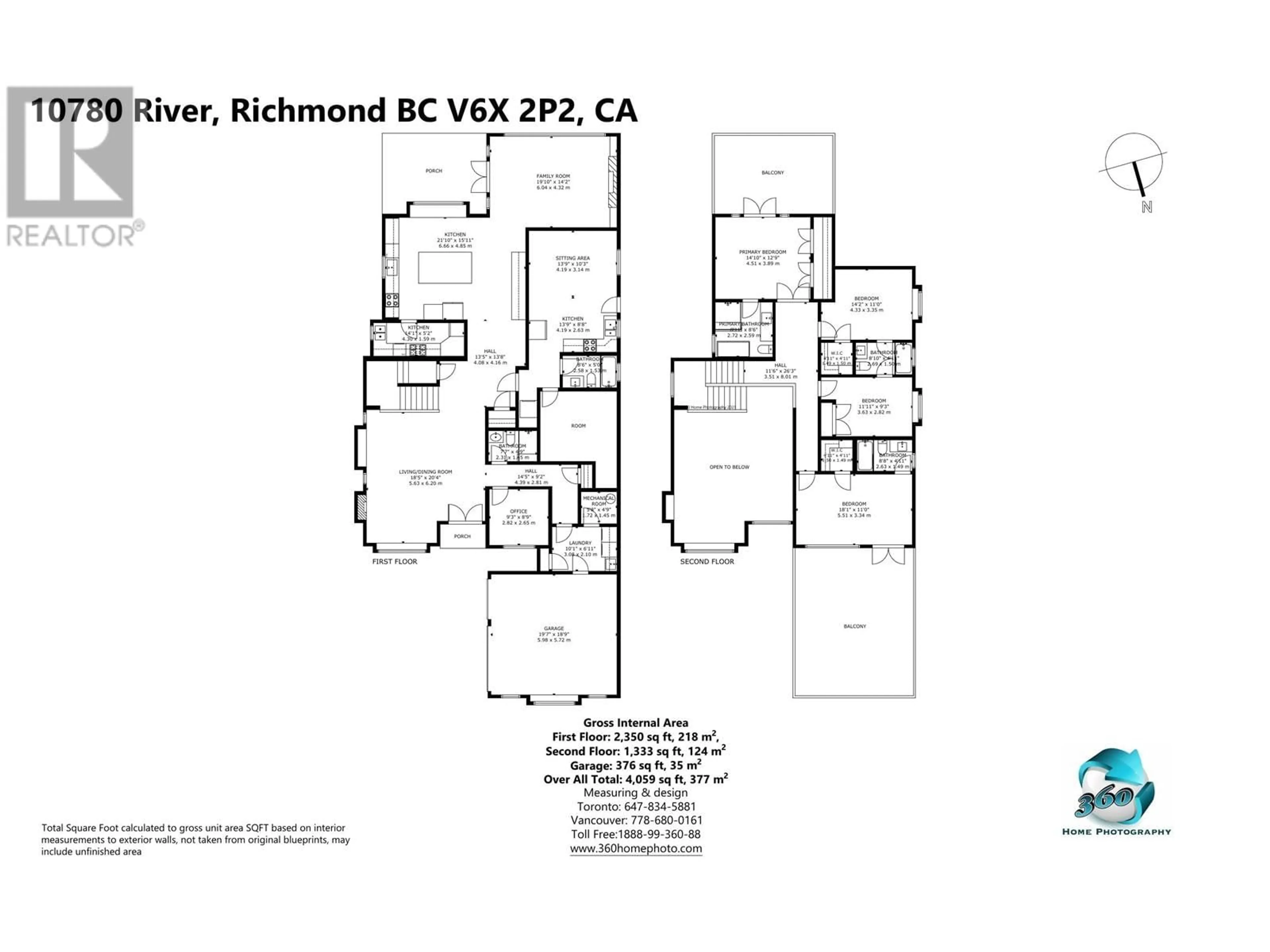 Floor plan for 10780 RIVER DRIVE, Richmond British Columbia V6X1Z4