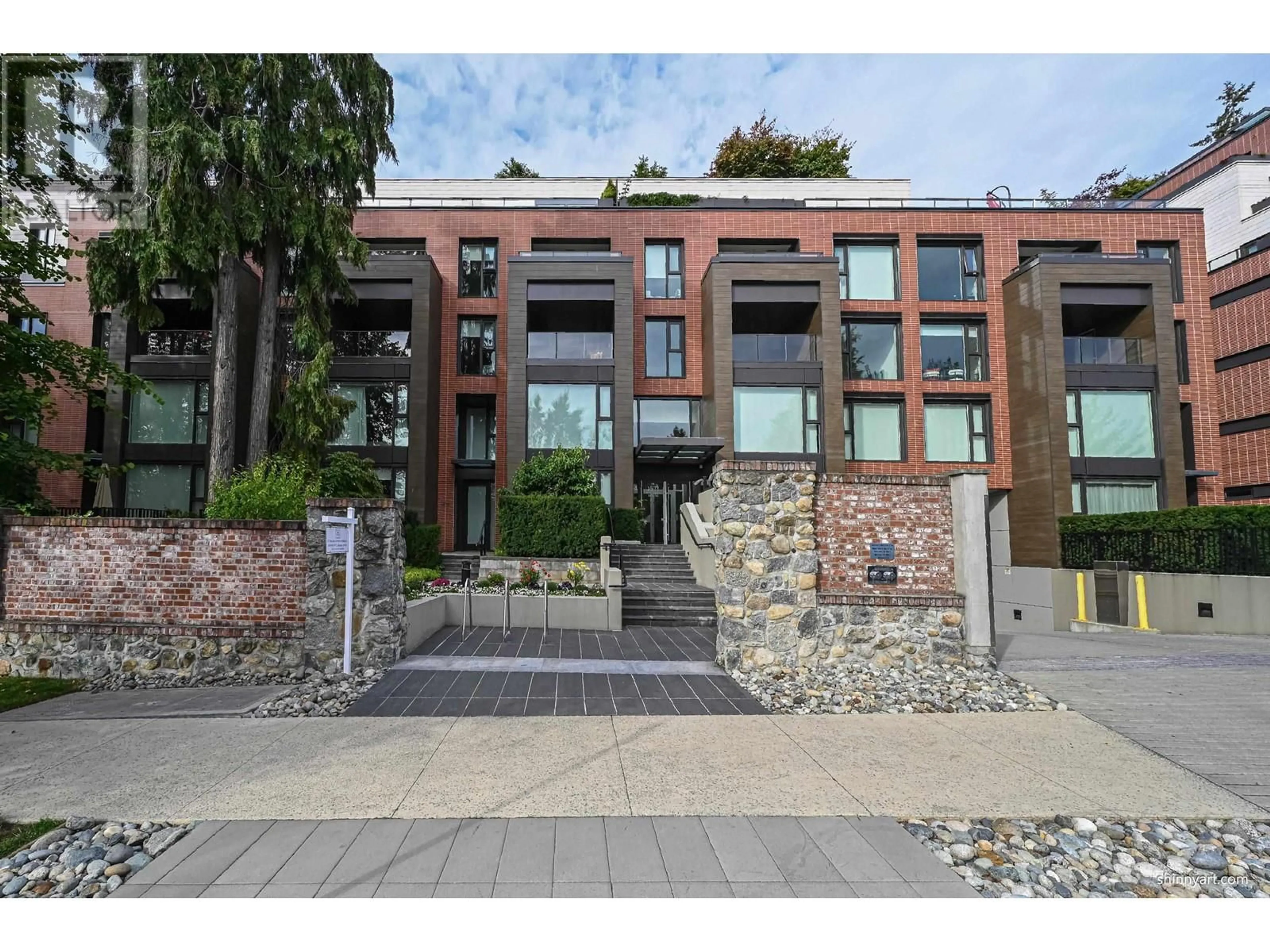 A pic from exterior of the house or condo, the front or back of building for 205 1571 W 57TH AVENUE, Vancouver British Columbia V6P0H7