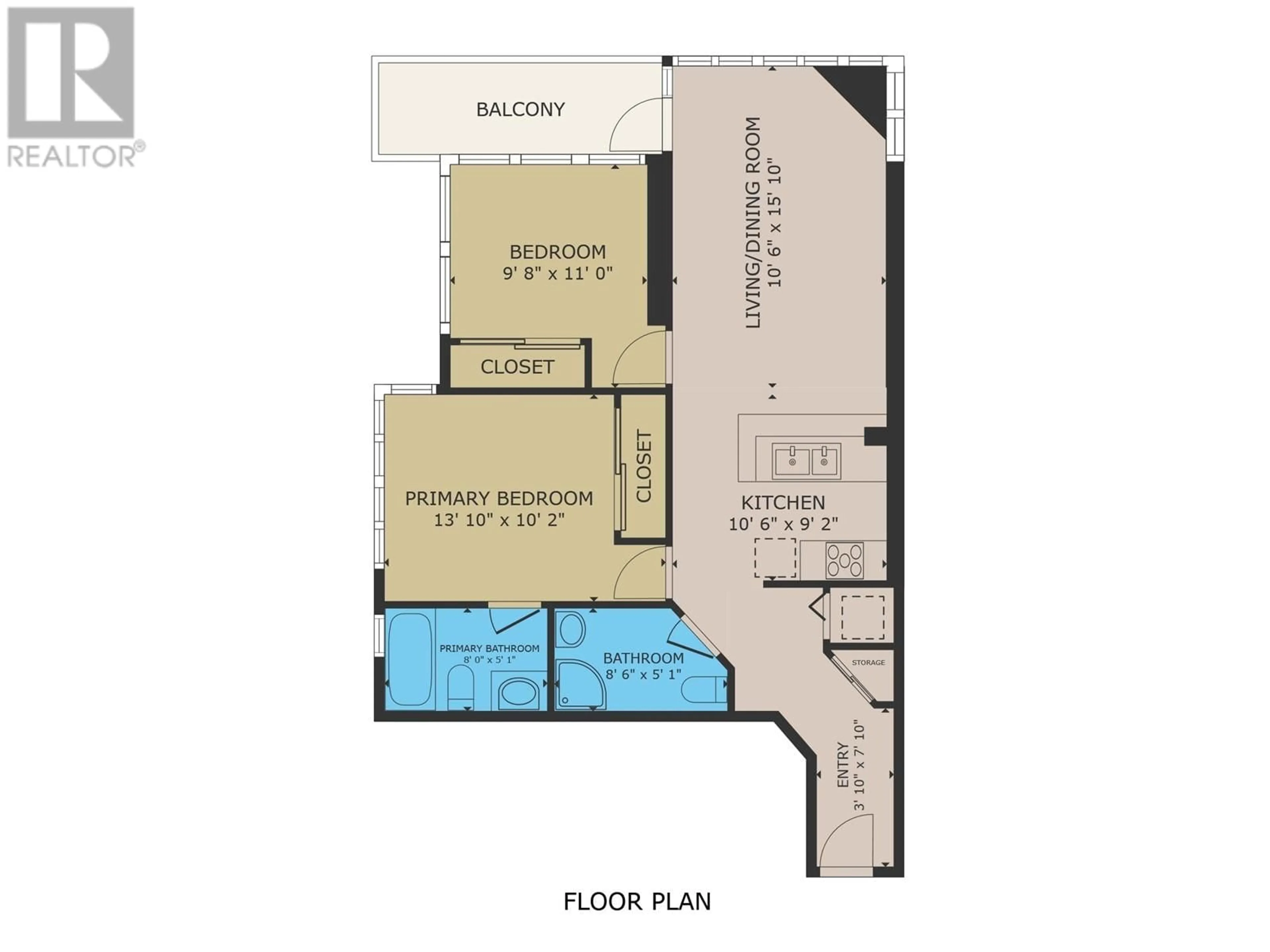 Floor plan for 807 2763 CHANDLERY PLACE, Vancouver British Columbia V5S4V4