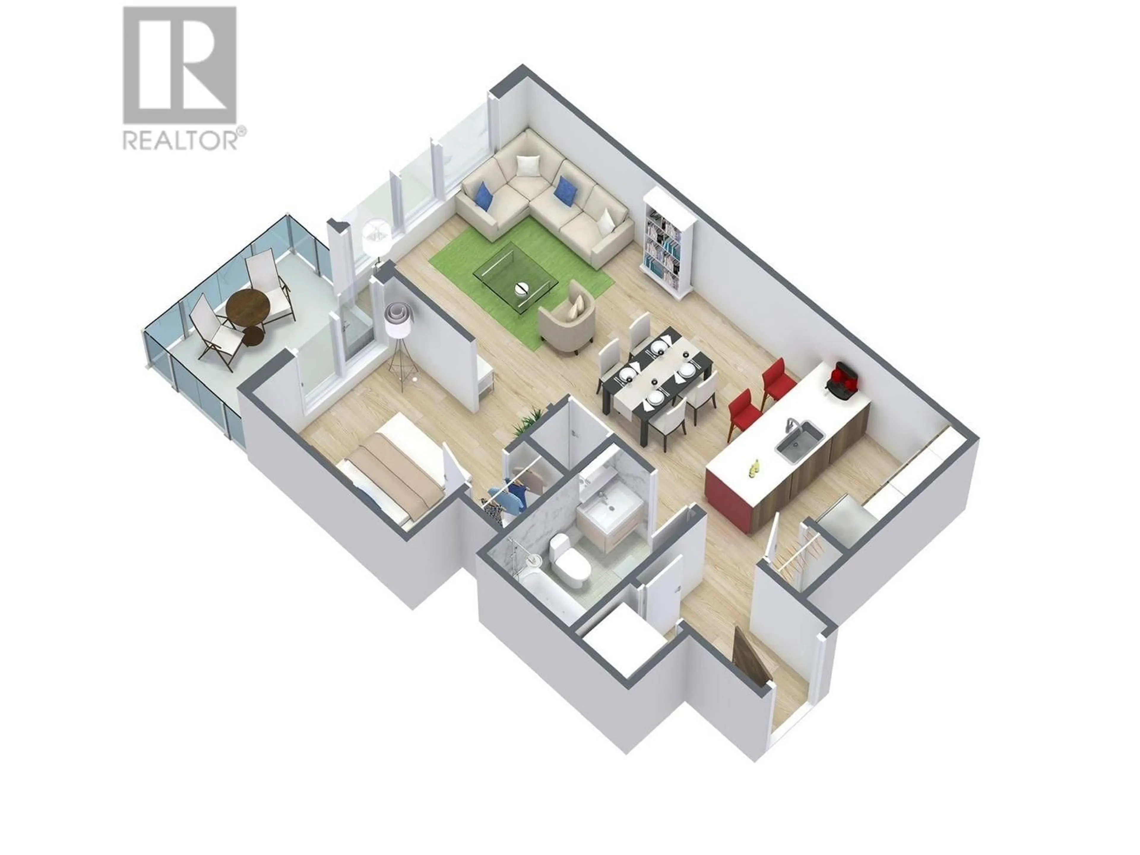 Floor plan for 504 - 6398 SILVER AVENUE, Burnaby British Columbia V5H0K7