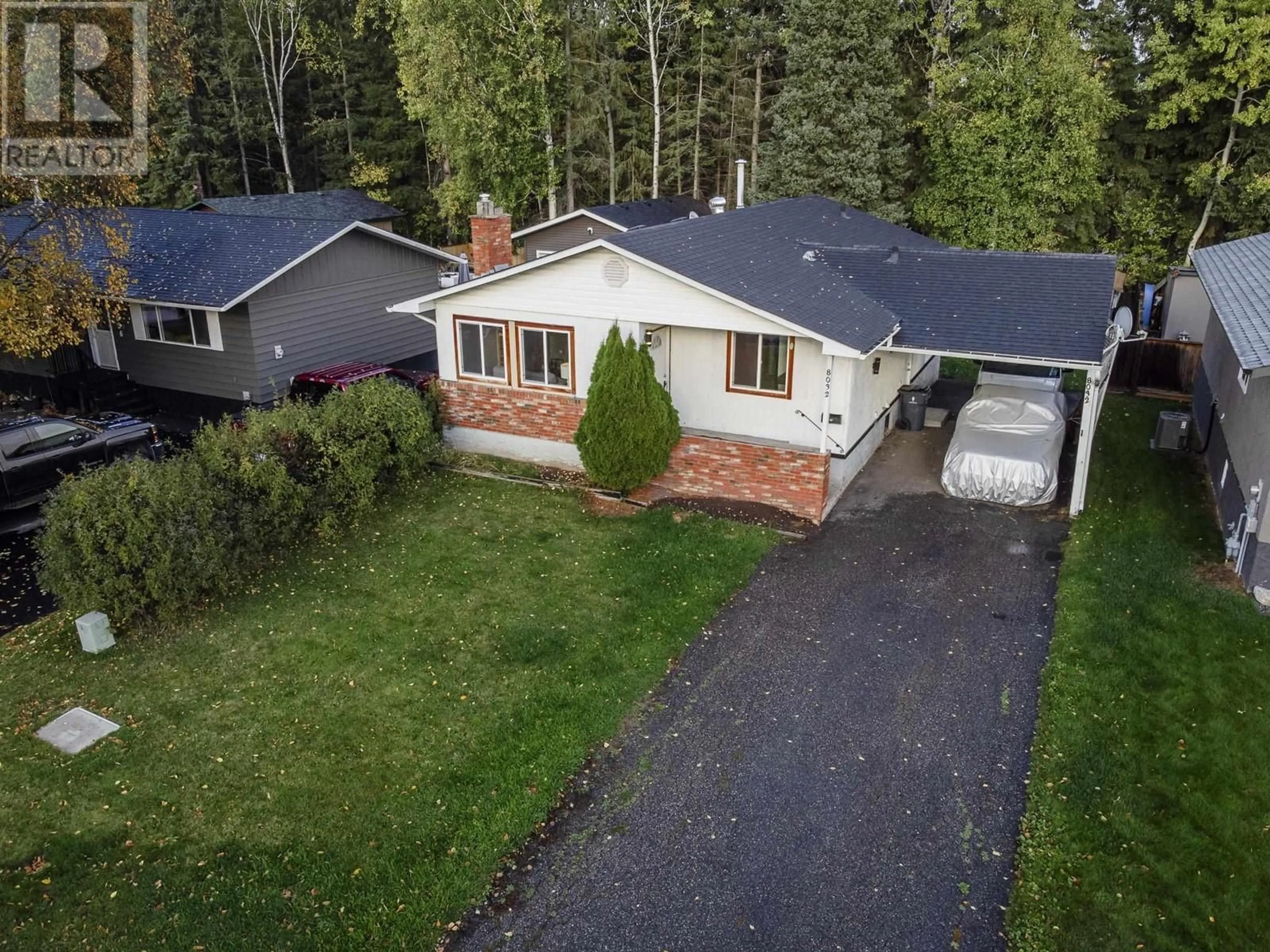 Frontside or backside of a home, cottage for 8032 PRINCETON CRESCENT, Prince George British Columbia V2N3W5