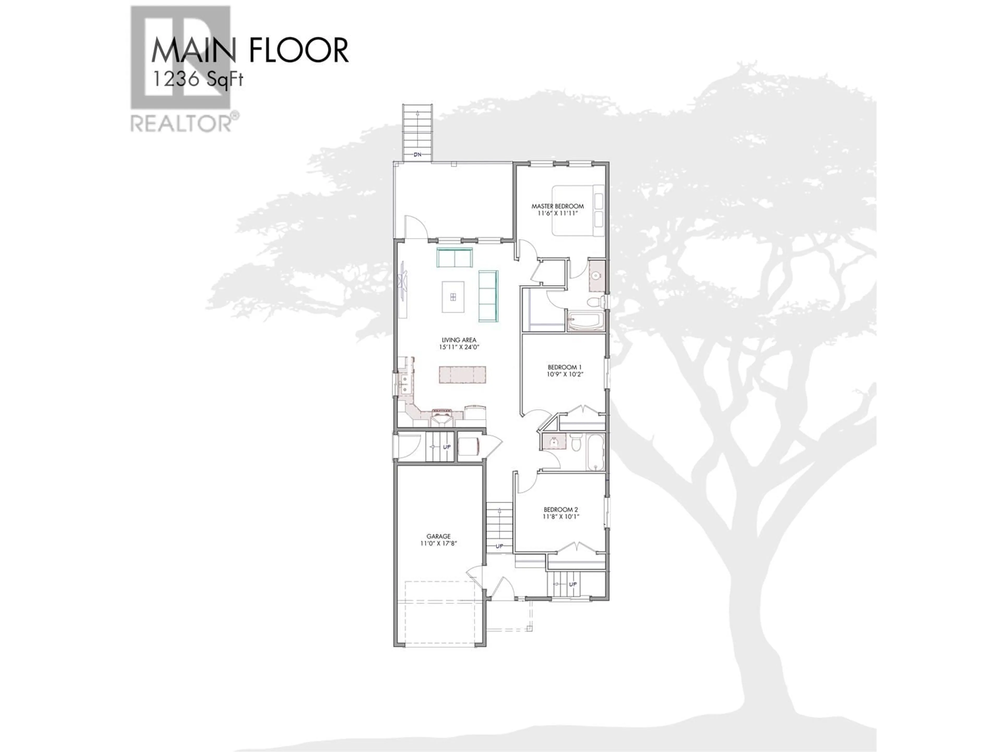 Floor plan for 11703 105A STREET, Fort St. John British Columbia V1J0M8