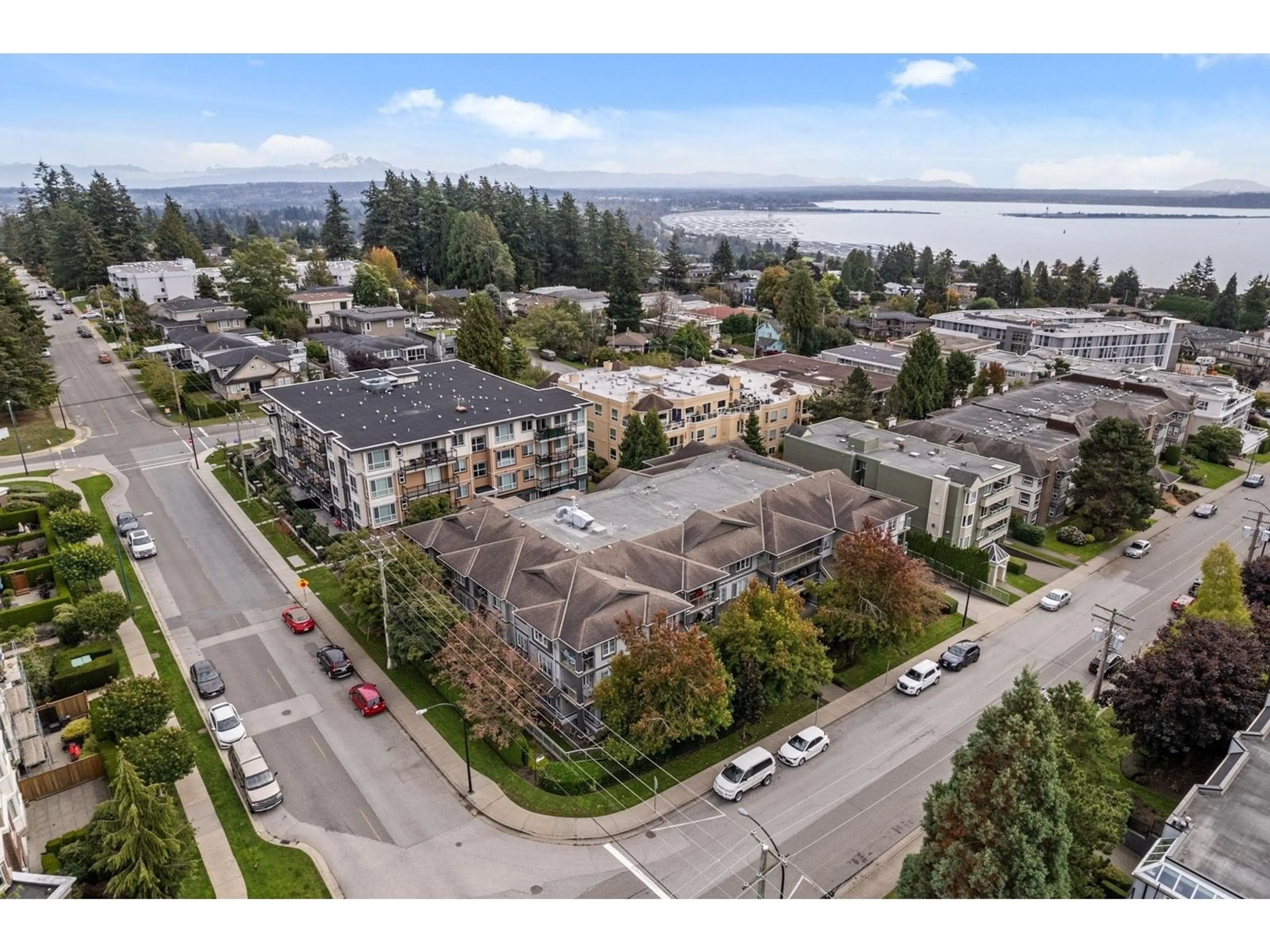 A pic from exterior of the house or condo, the street view for 105 1280 MERKLIN STREET, White Rock British Columbia V4B4B9