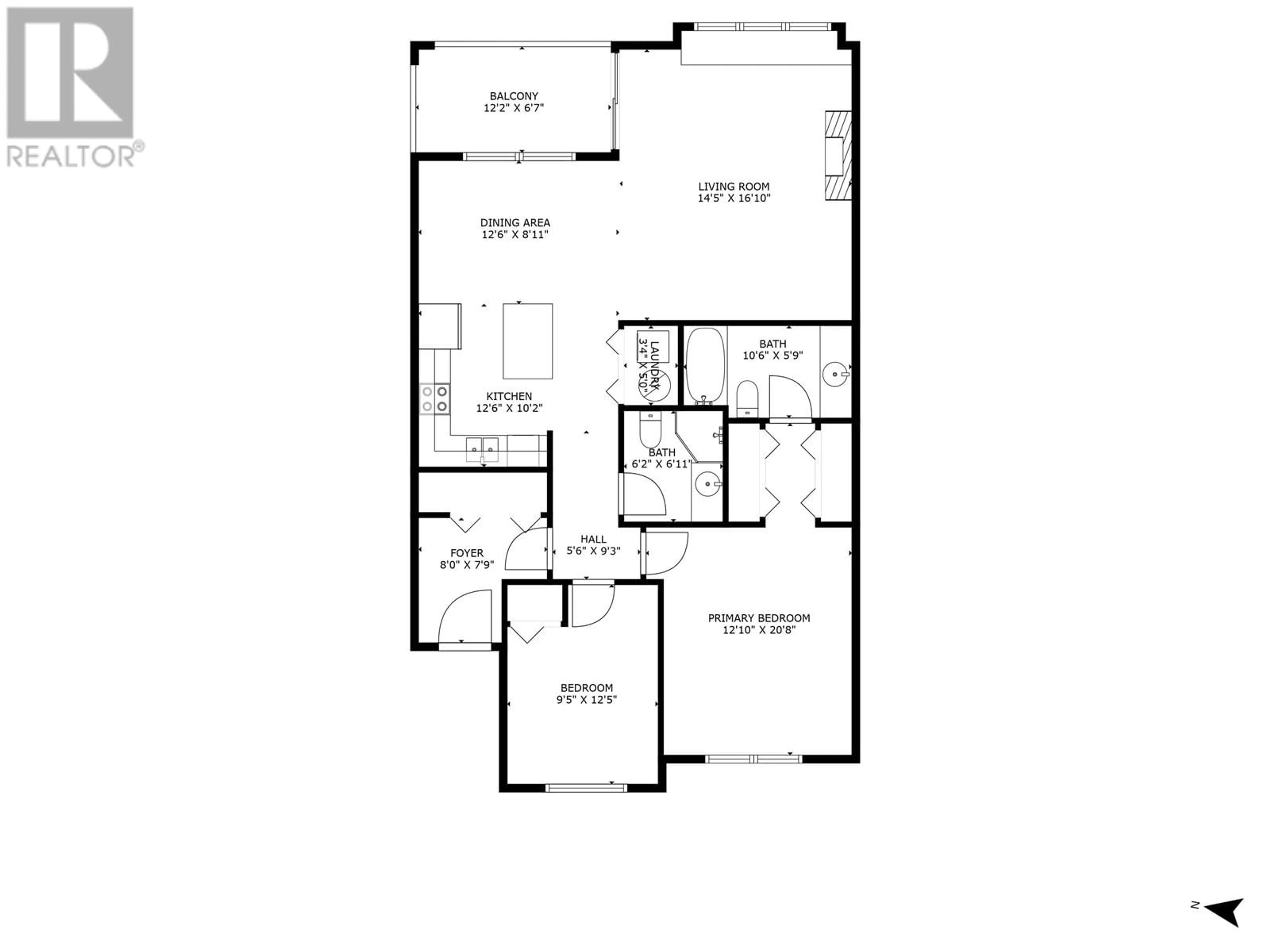 Floor plan for 203 - 3300 PTARMIGAN PLACE, Whistler British Columbia V8E0V5