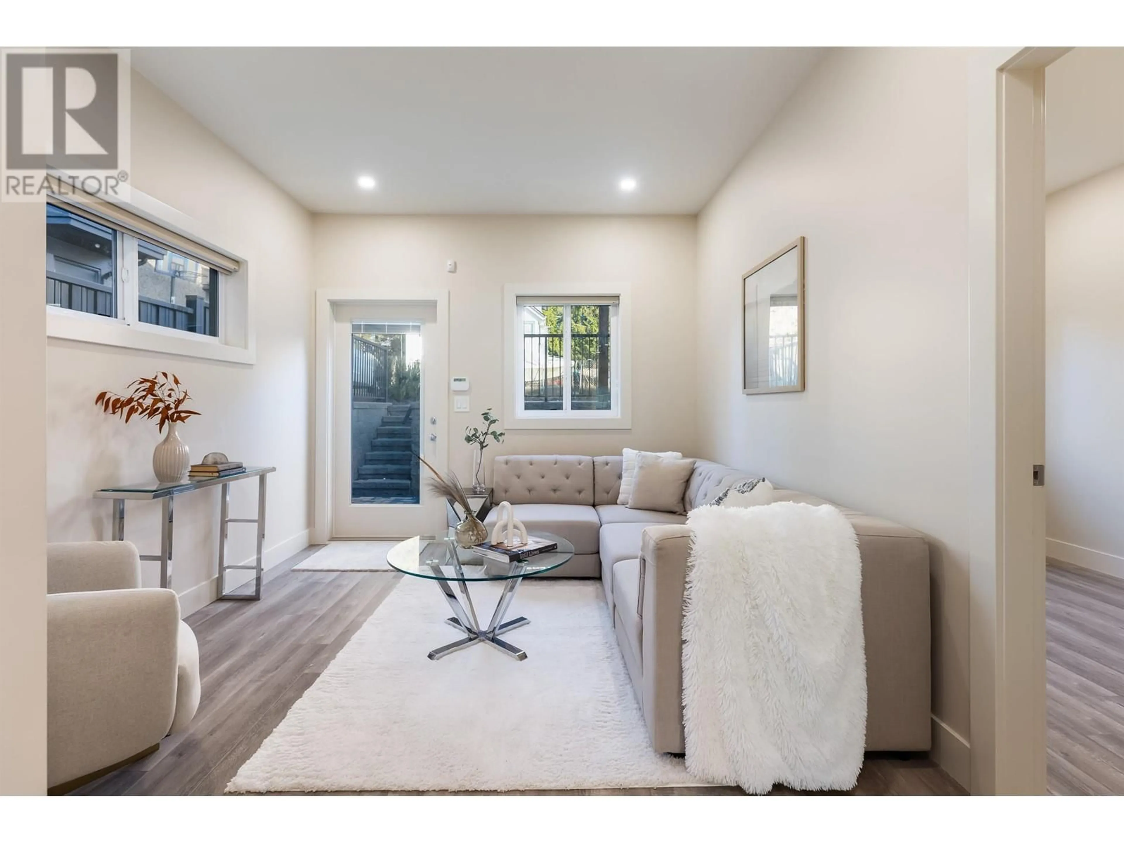 Living room, wood floors for 941B WALLS AVENUE, Coquitlam British Columbia V3K2T2