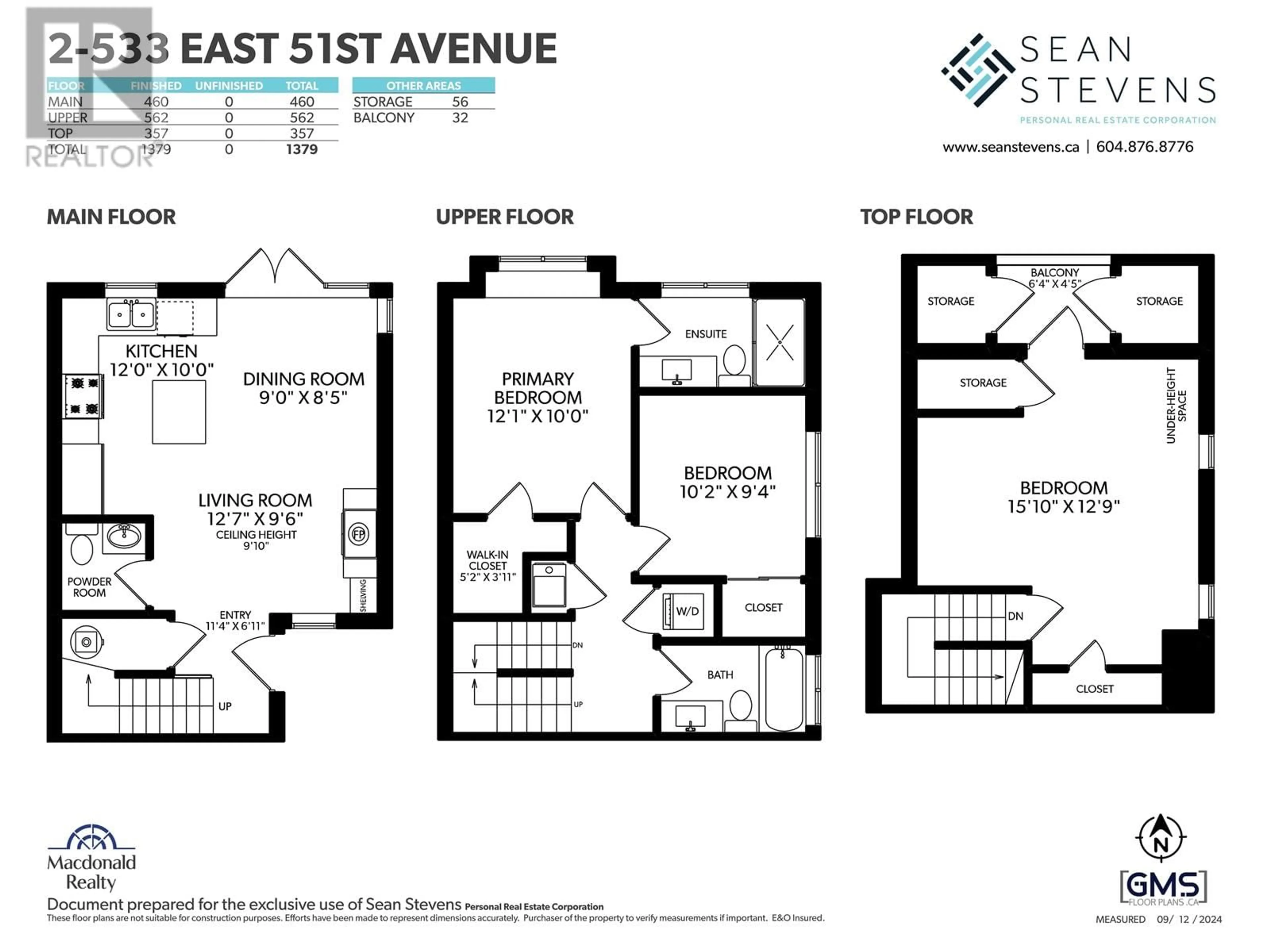 Floor plan for 2 533 E 51ST AVENUE, Vancouver British Columbia V5X1E1