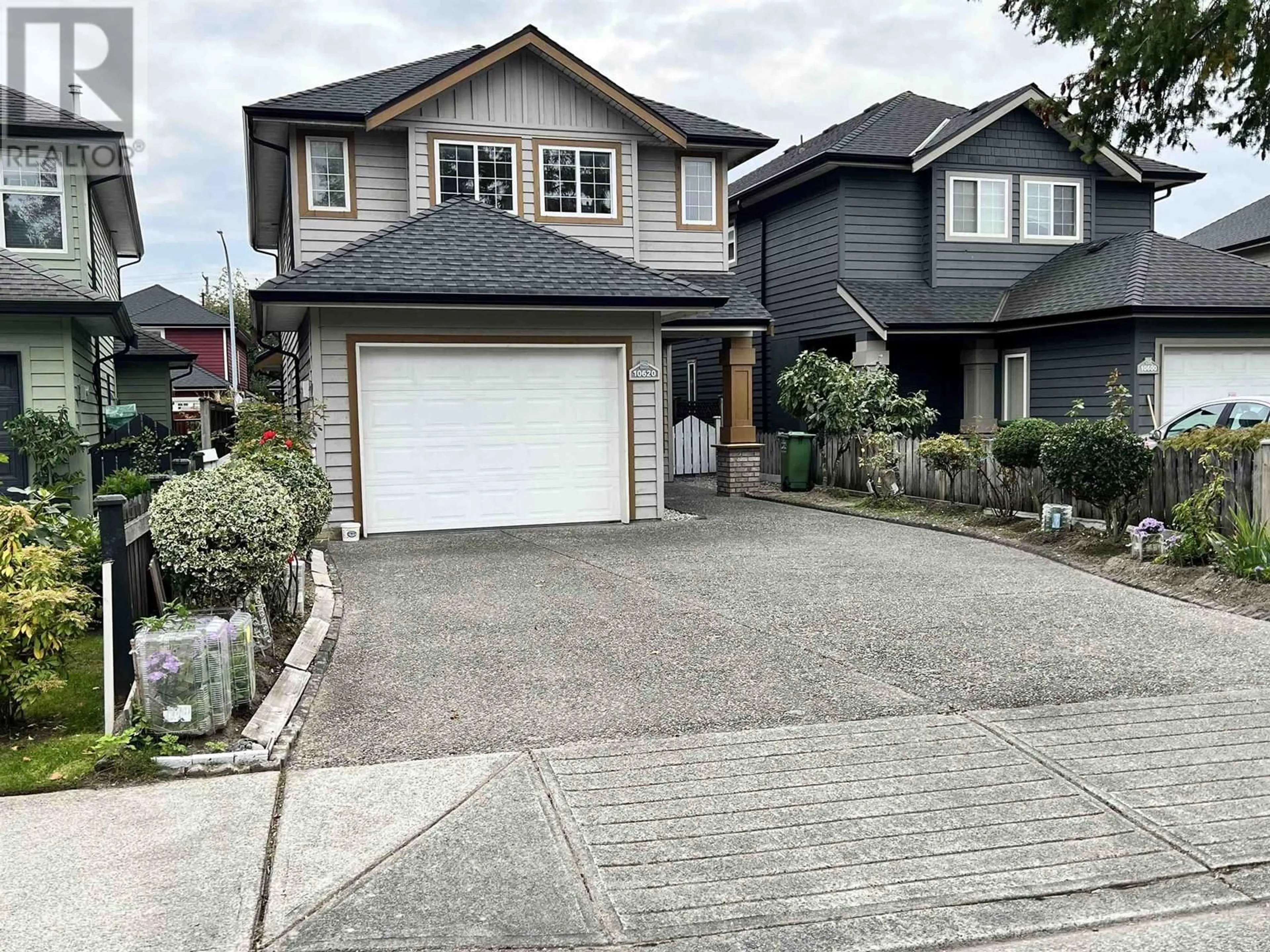 Frontside or backside of a home, the street view for 10620 KILBY DRIVE, Richmond British Columbia V6X3Z1