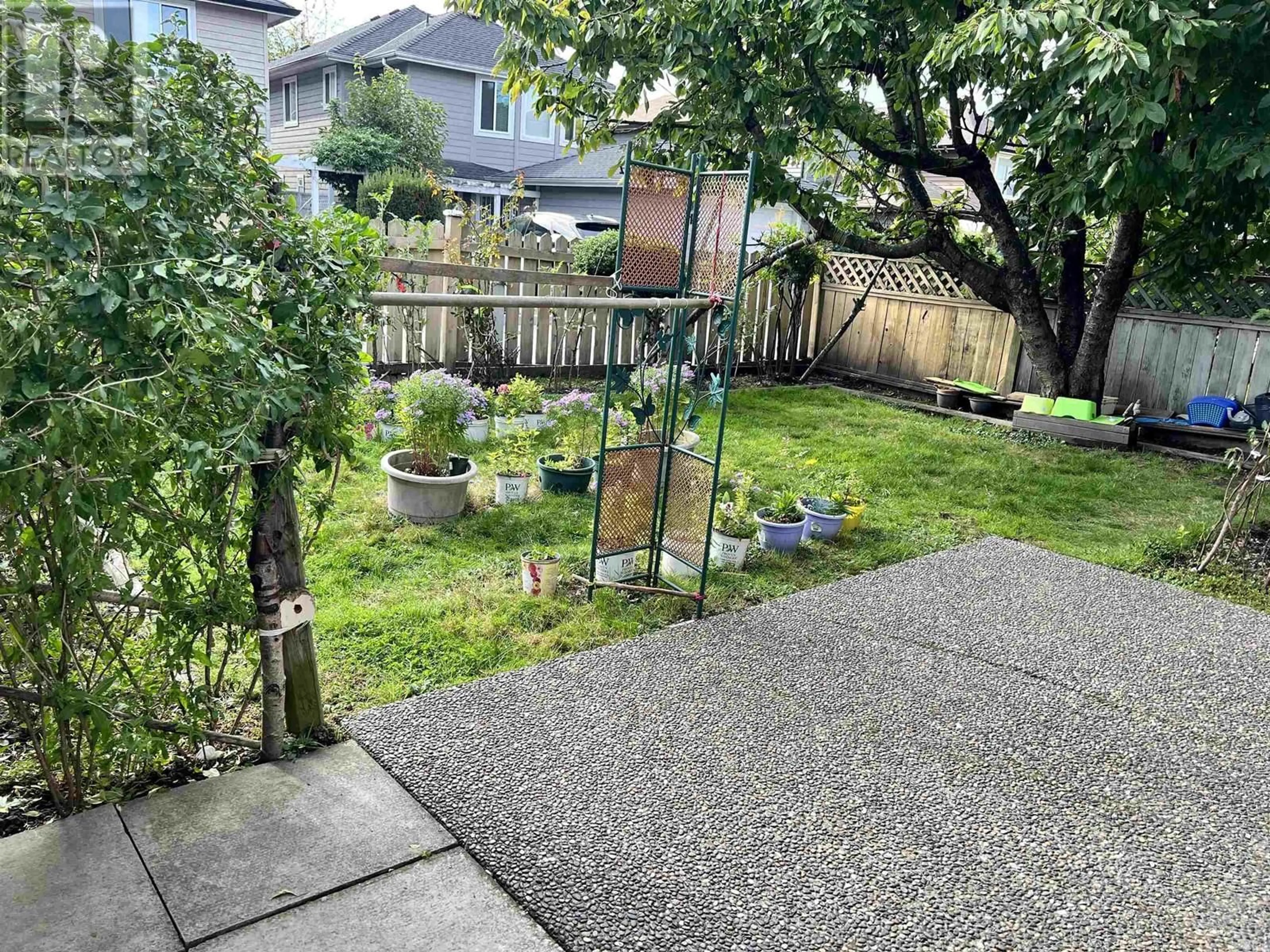 Patio, the fenced backyard for 10620 KILBY DRIVE, Richmond British Columbia V6X3Z1