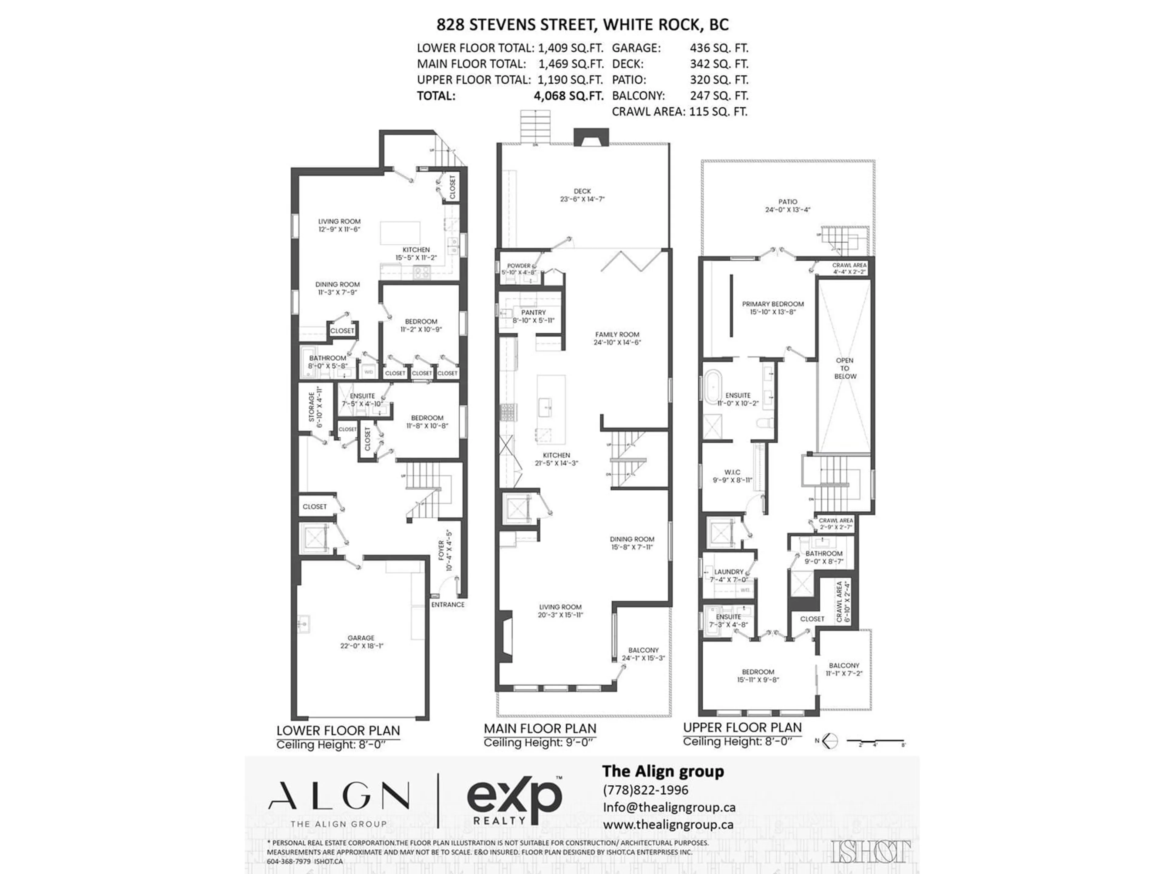 Floor plan for 828 STEVENS STREET, White Rock British Columbia V4B4X2