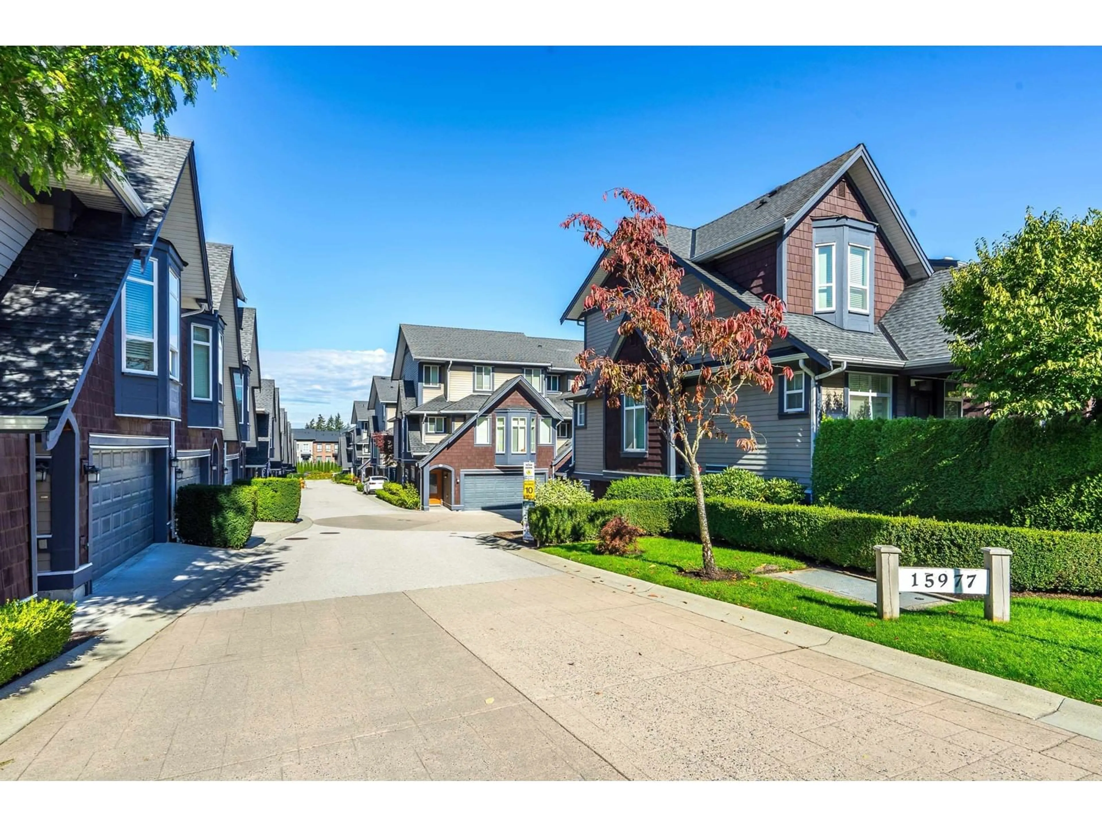 A pic from exterior of the house or condo, the street view for 29 15977 26 AVENUE, Langley British Columbia V3Z2W7