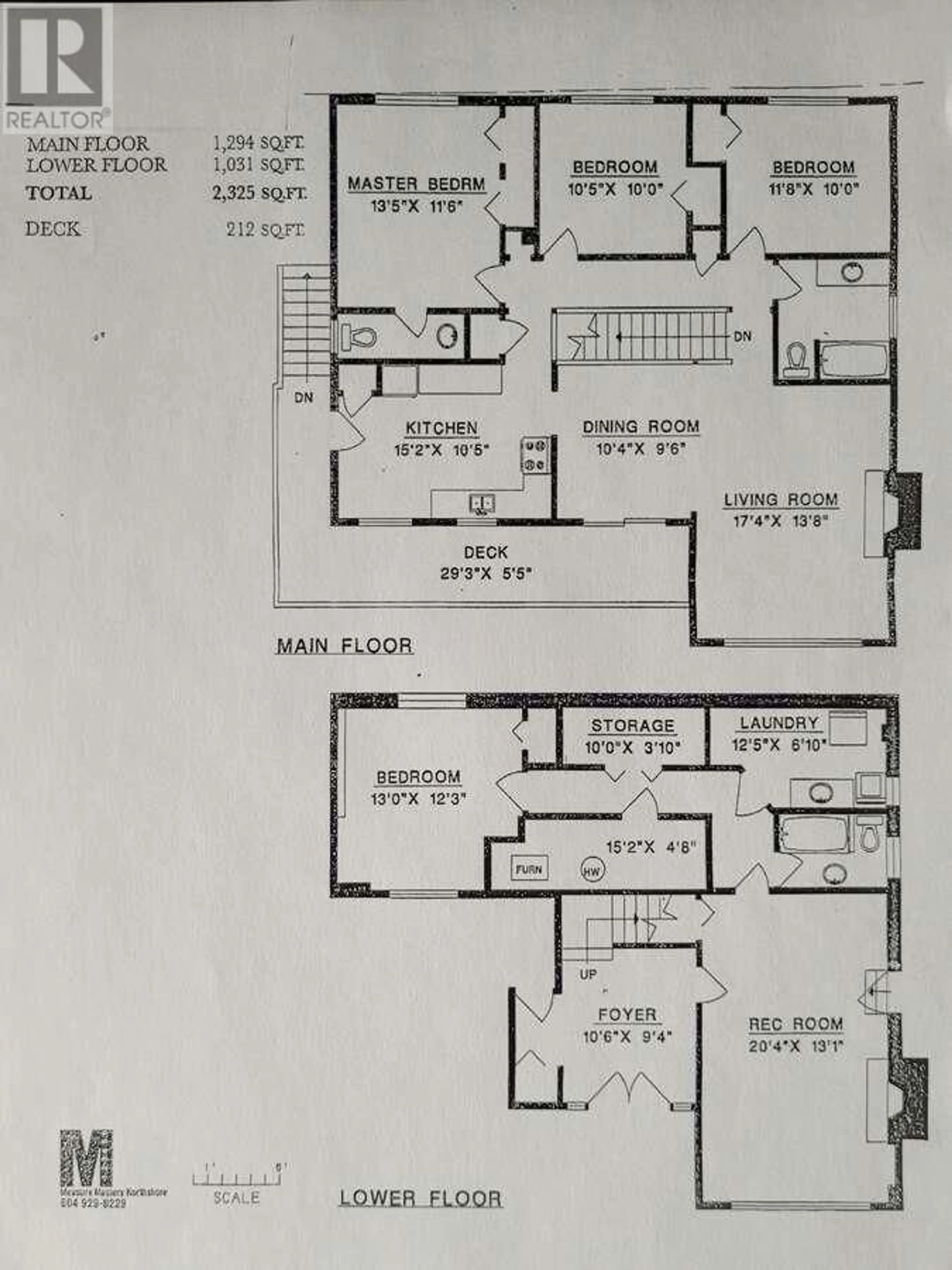 Floor plan for 692 ALPINE COURT, North Vancouver British Columbia V7R2L8