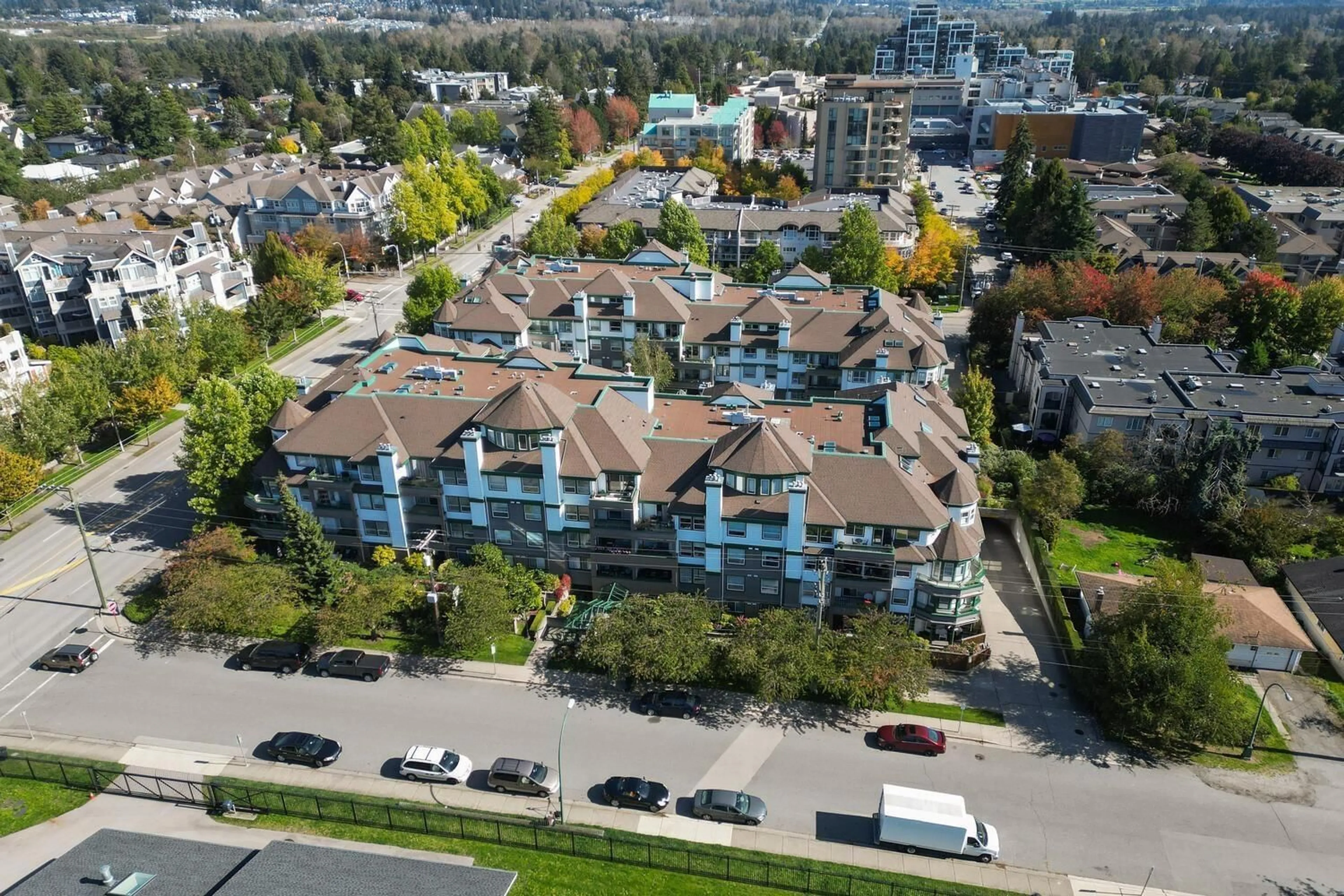 A pic from exterior of the house or condo, the street view for 303 1576 MERKLIN STREET, White Rock British Columbia V4B5K2