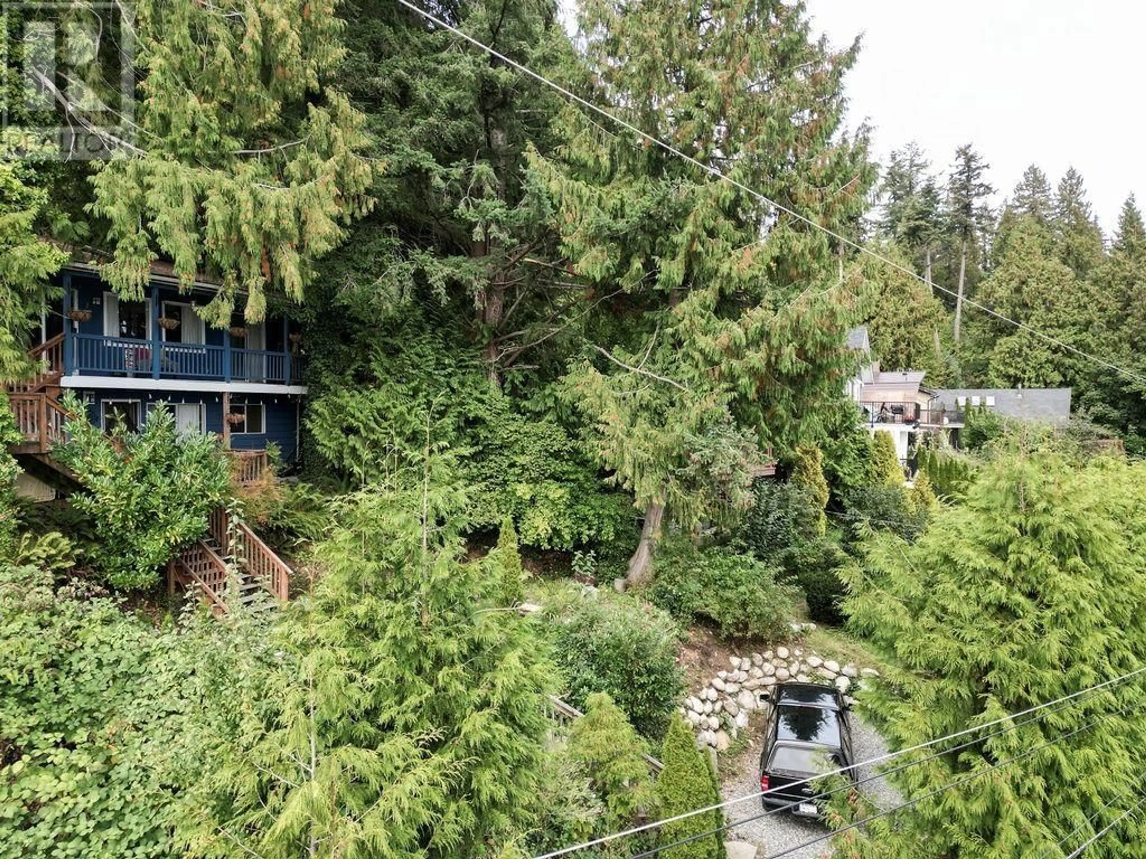 A pic from exterior of the house or condo, the street view for 1833 NORTH ROAD, Gibsons British Columbia V0N1V1