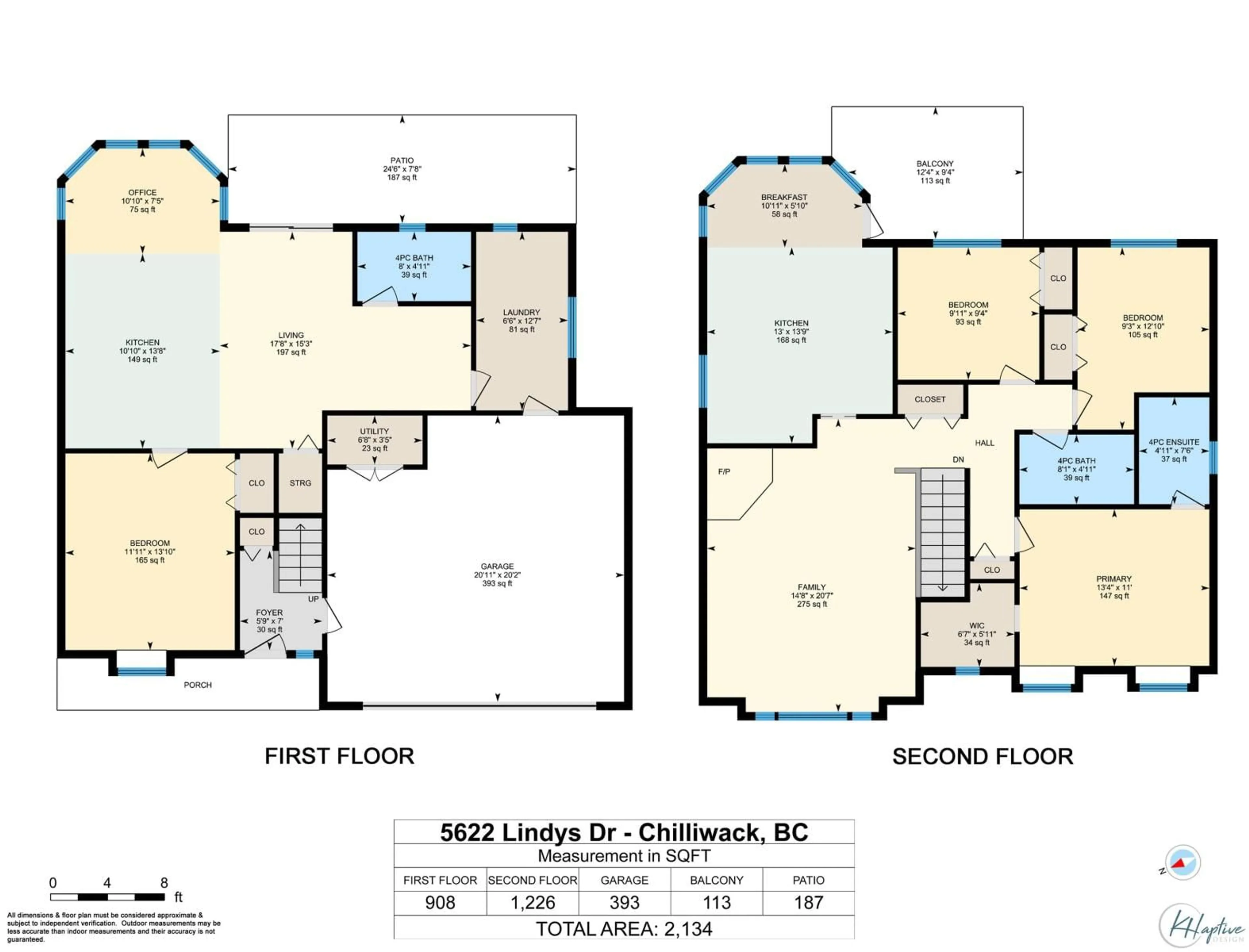 Floor plan for 5633 LINDYS DRIVE, Chilliwack British Columbia V2R5K3