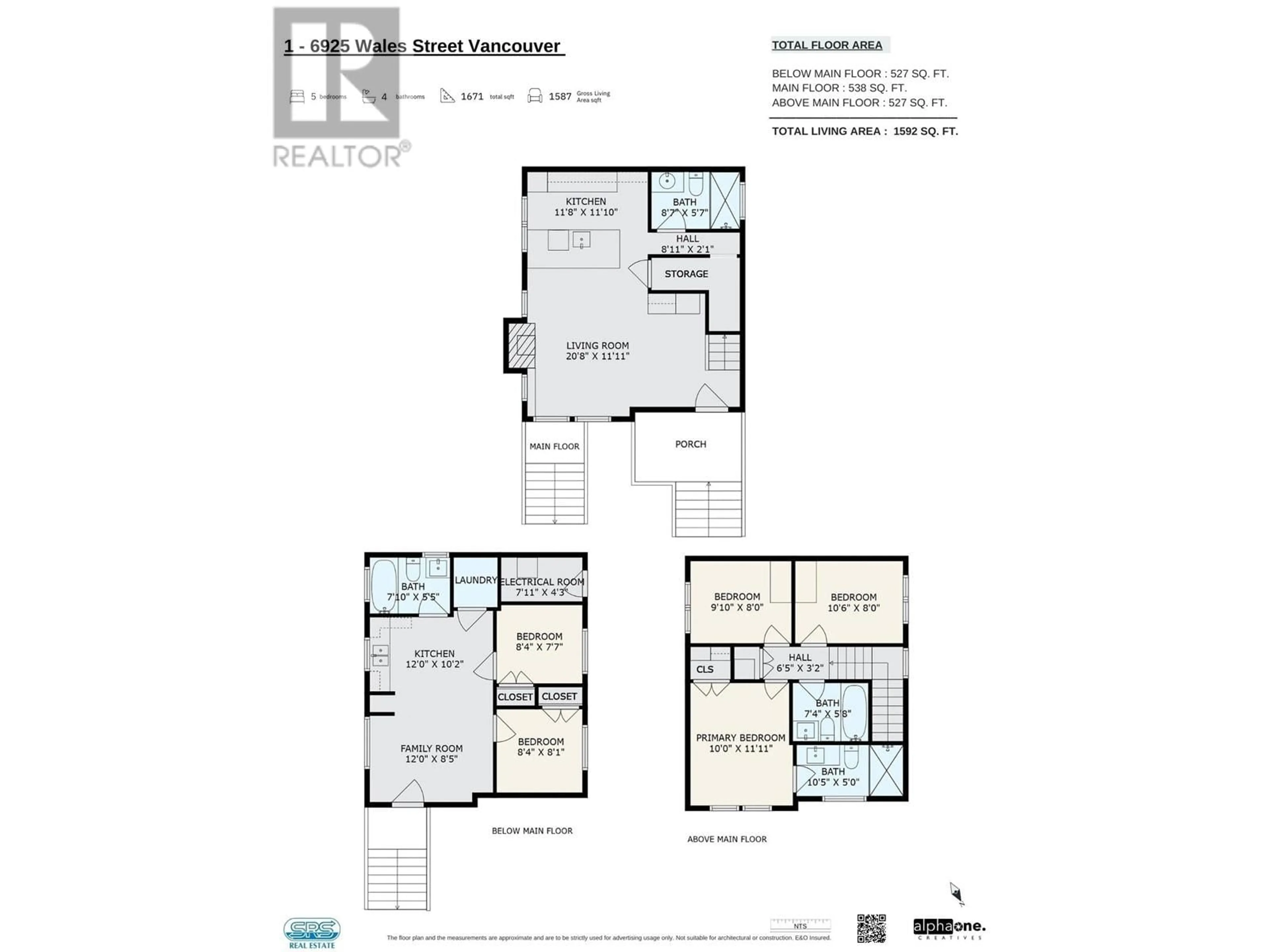 Floor plan for 2692 E 53RD AVENUE, Vancouver British Columbia V5S2R9