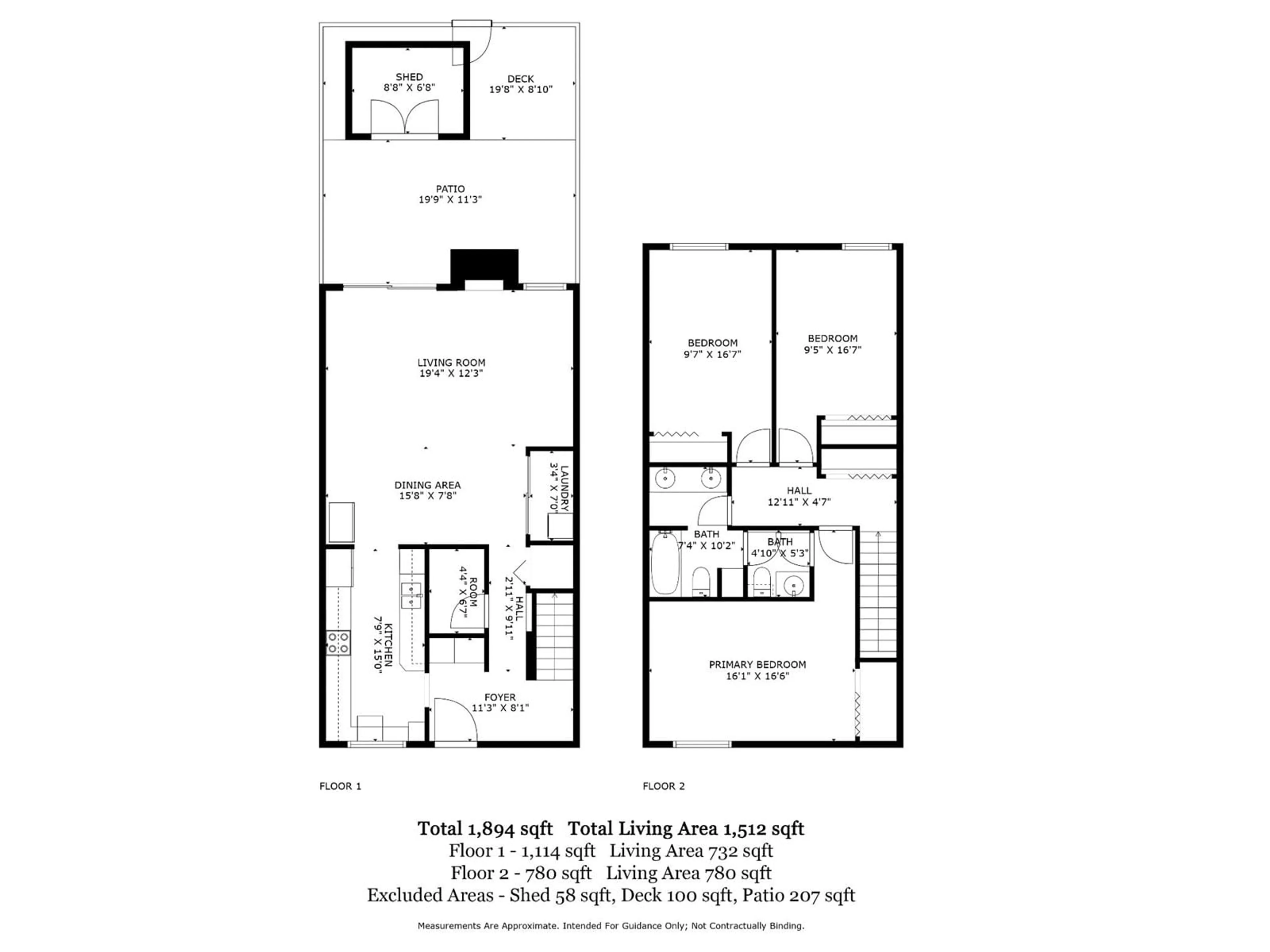 Floor plan for 223 - 7453 140, Surrey British Columbia V3W6G5