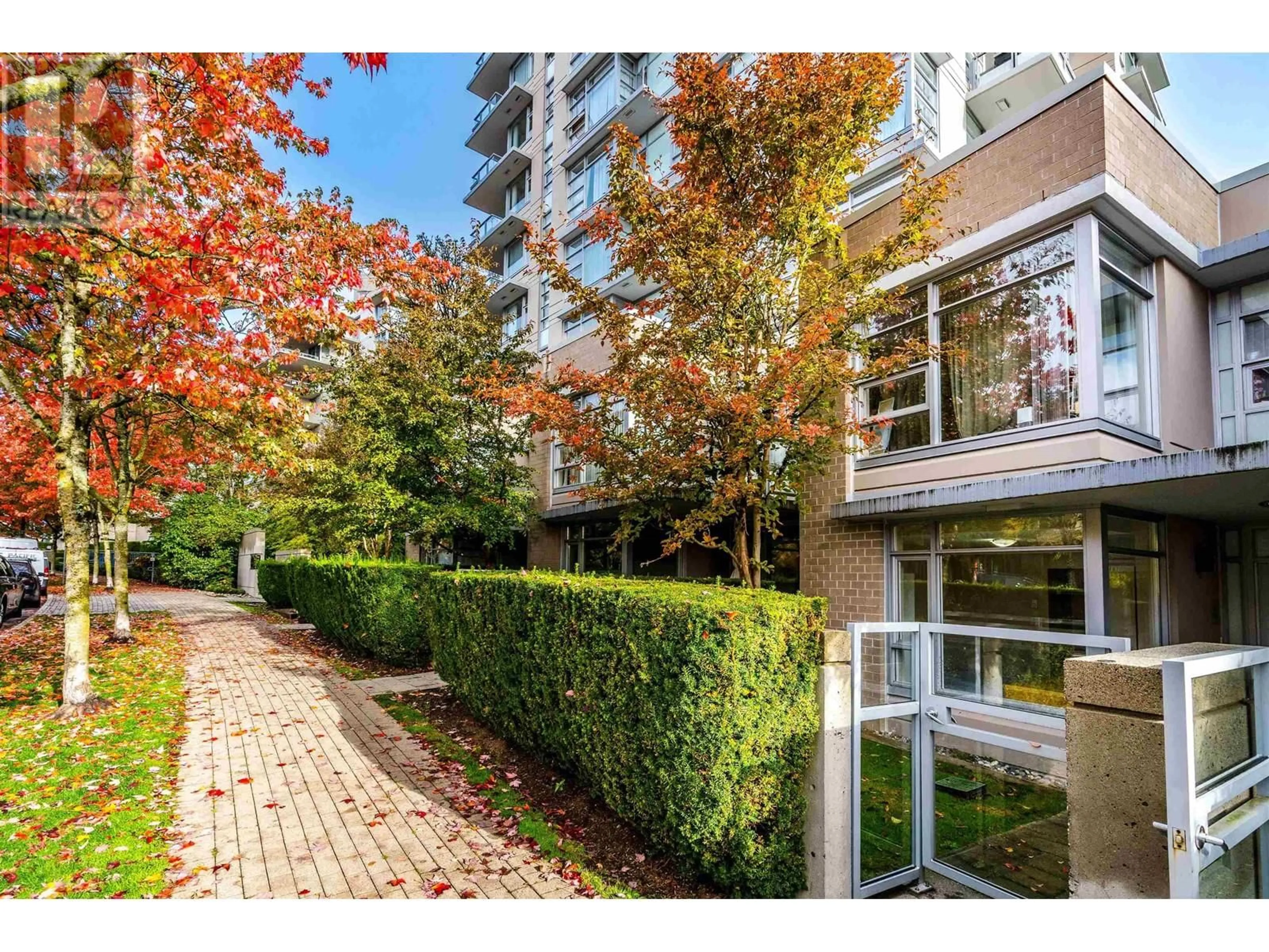 A pic from exterior of the house or condo, the street view for TH1 9266 UNIVERSITY CRESCENT, Burnaby British Columbia V5A4Z1