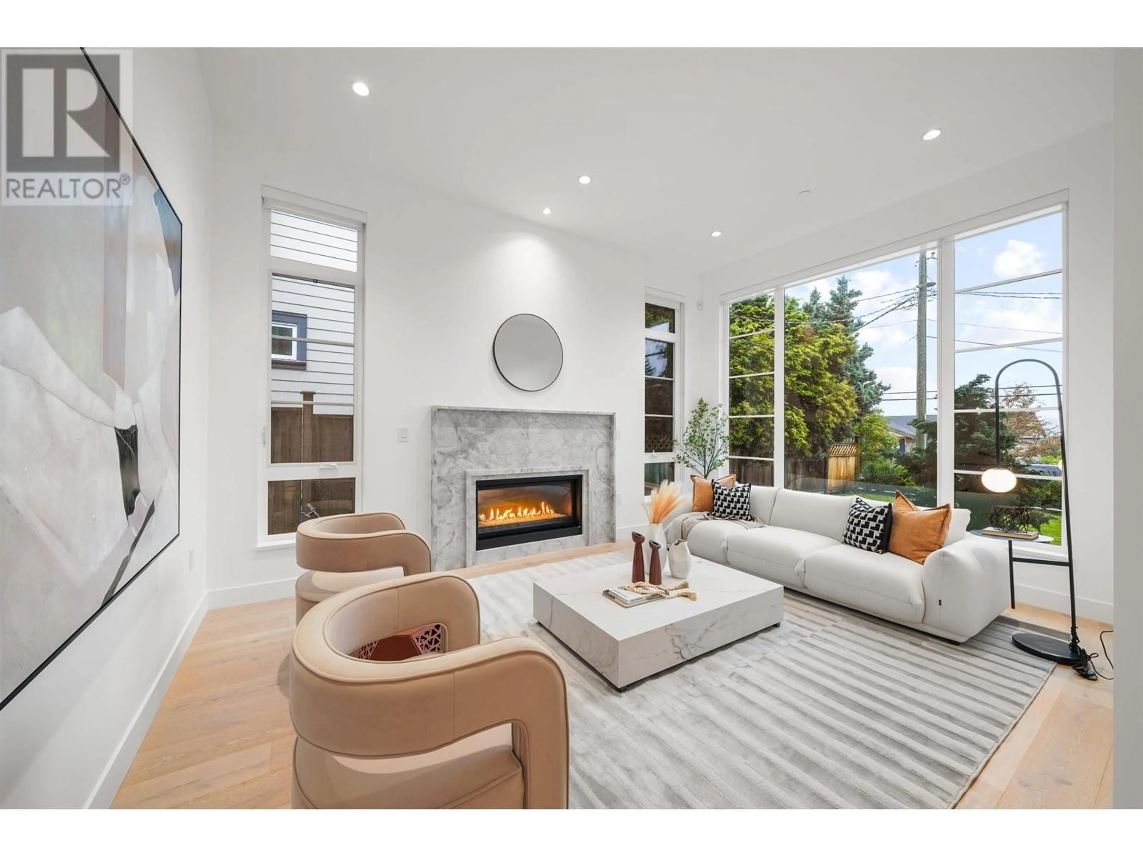 Living room, wood floors for 748 E 8TH STREET, North Vancouver British Columbia V7L2A2