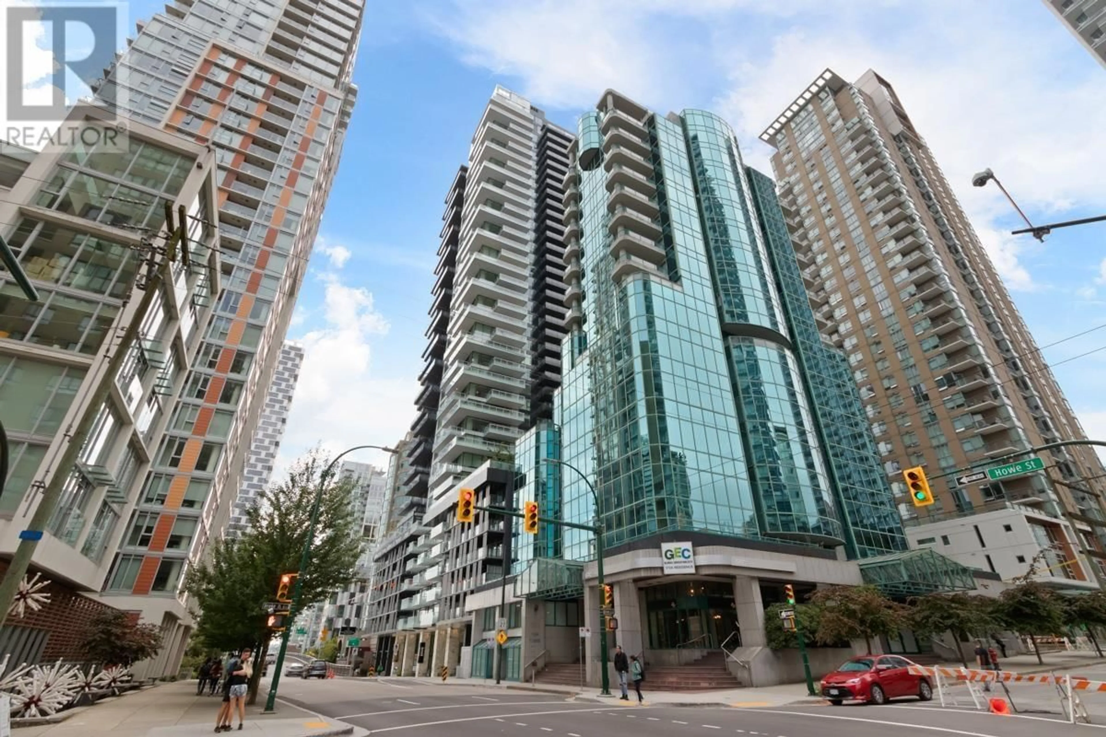 A pic from exterior of the house or condo, the view of city buildings for 1504 1335 HOWE STREET, Vancouver British Columbia V6Z0H1