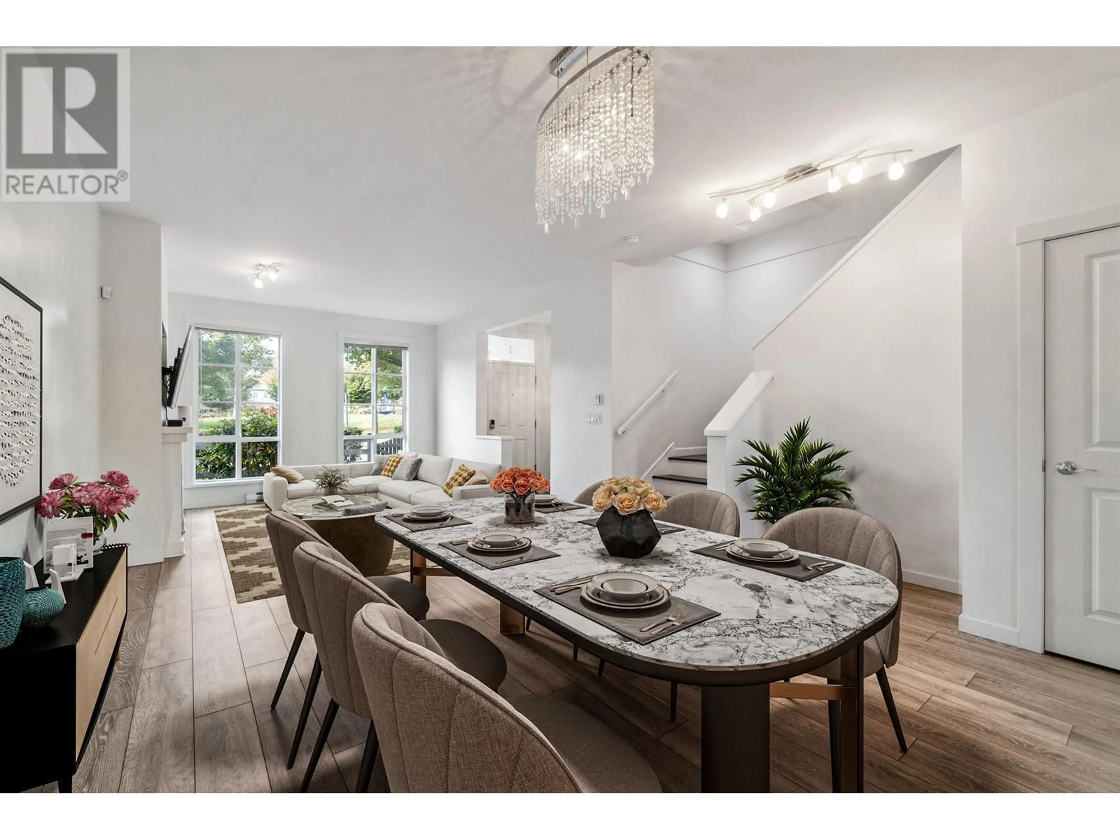 Dining room, wood floors for 2 1225 HOLTBY STREET, Coquitlam British Columbia V3B0E6