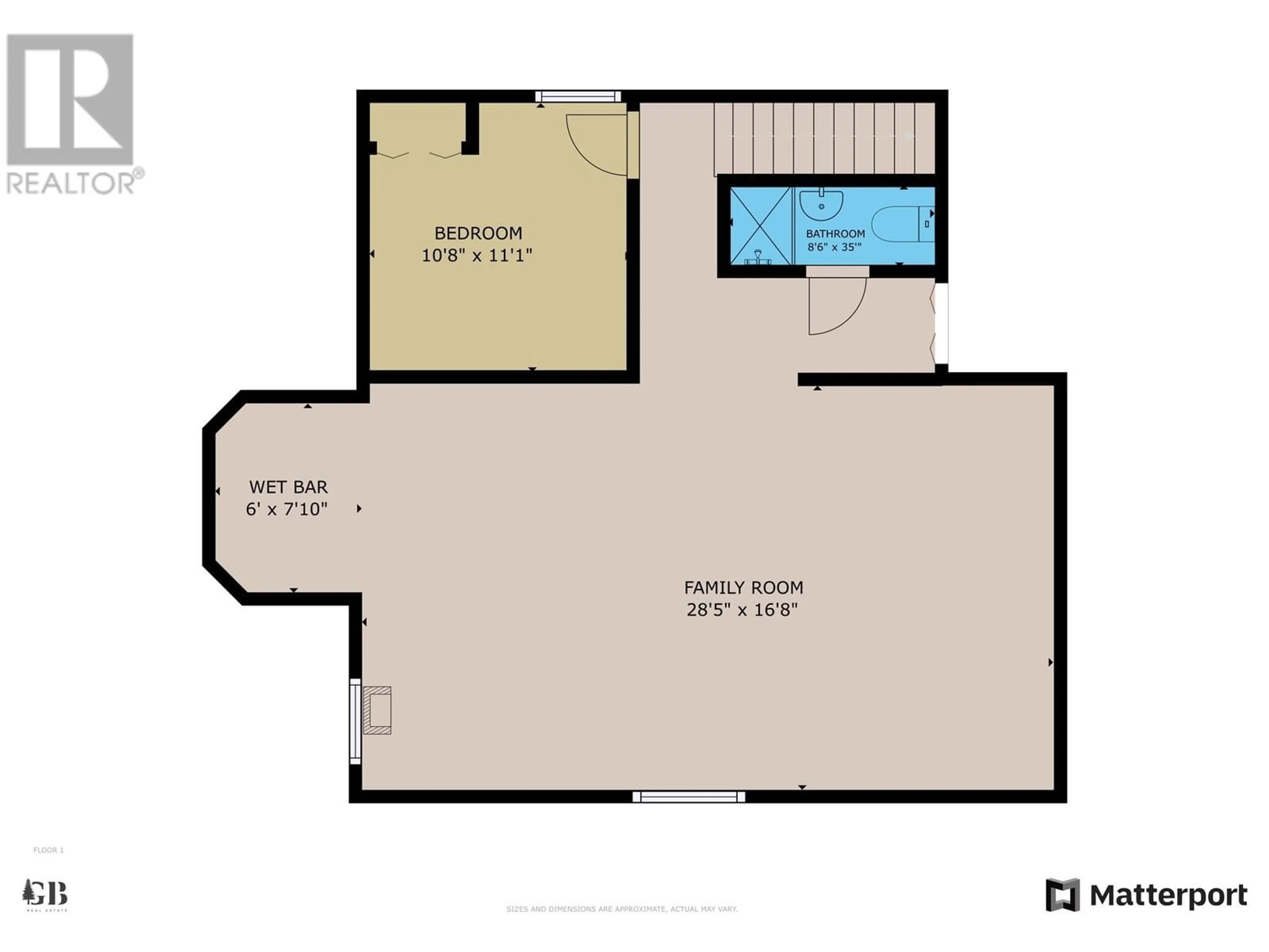 Floor plan for 6 90 SMITH STREET, Kitimat British Columbia V8C2R5