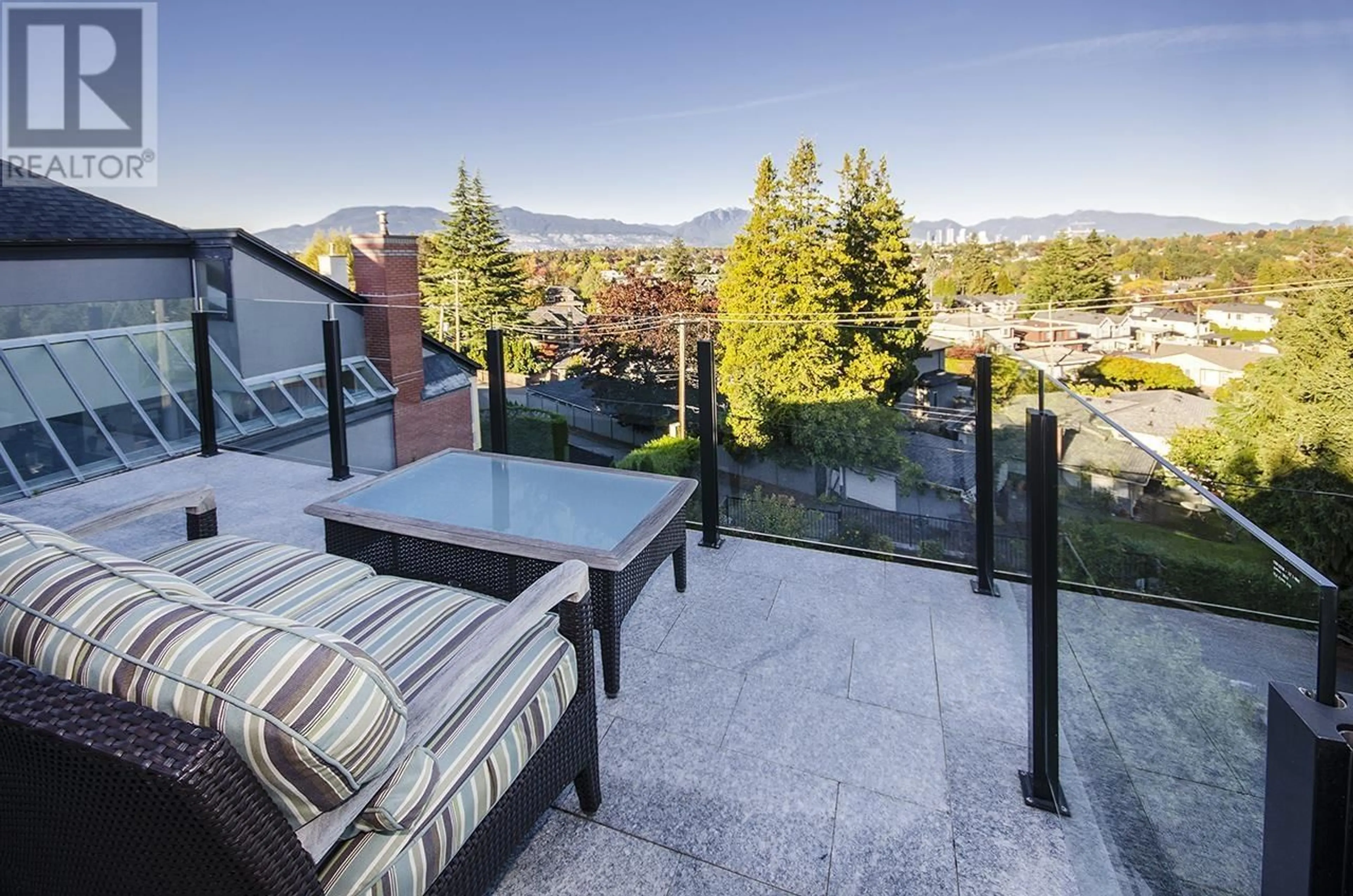 Patio, the fenced backyard for 4578 PUGET DRIVE, Vancouver British Columbia V6L2V8