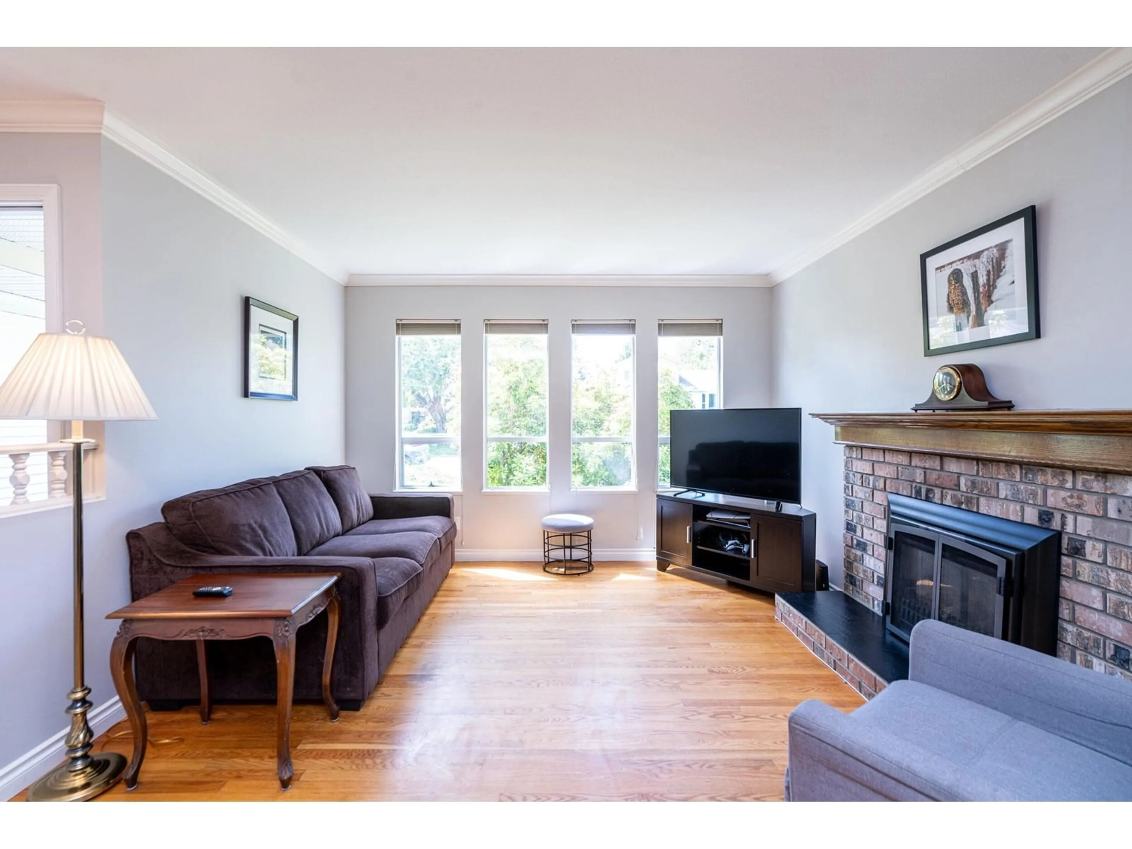 Living room, wood floors for 8446 119A STREET, Delta British Columbia V4C7Z5