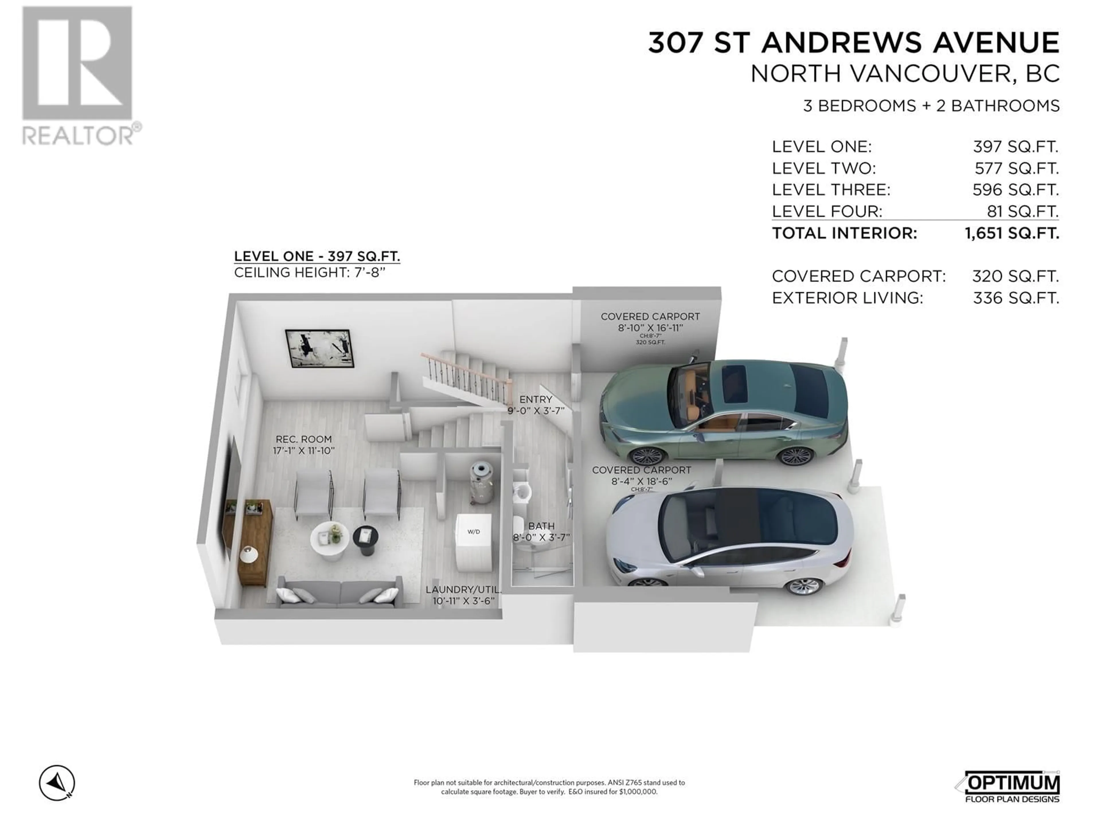 Floor plan for 307 ST. ANDREWS AVENUE, North Vancouver British Columbia V7L4P5