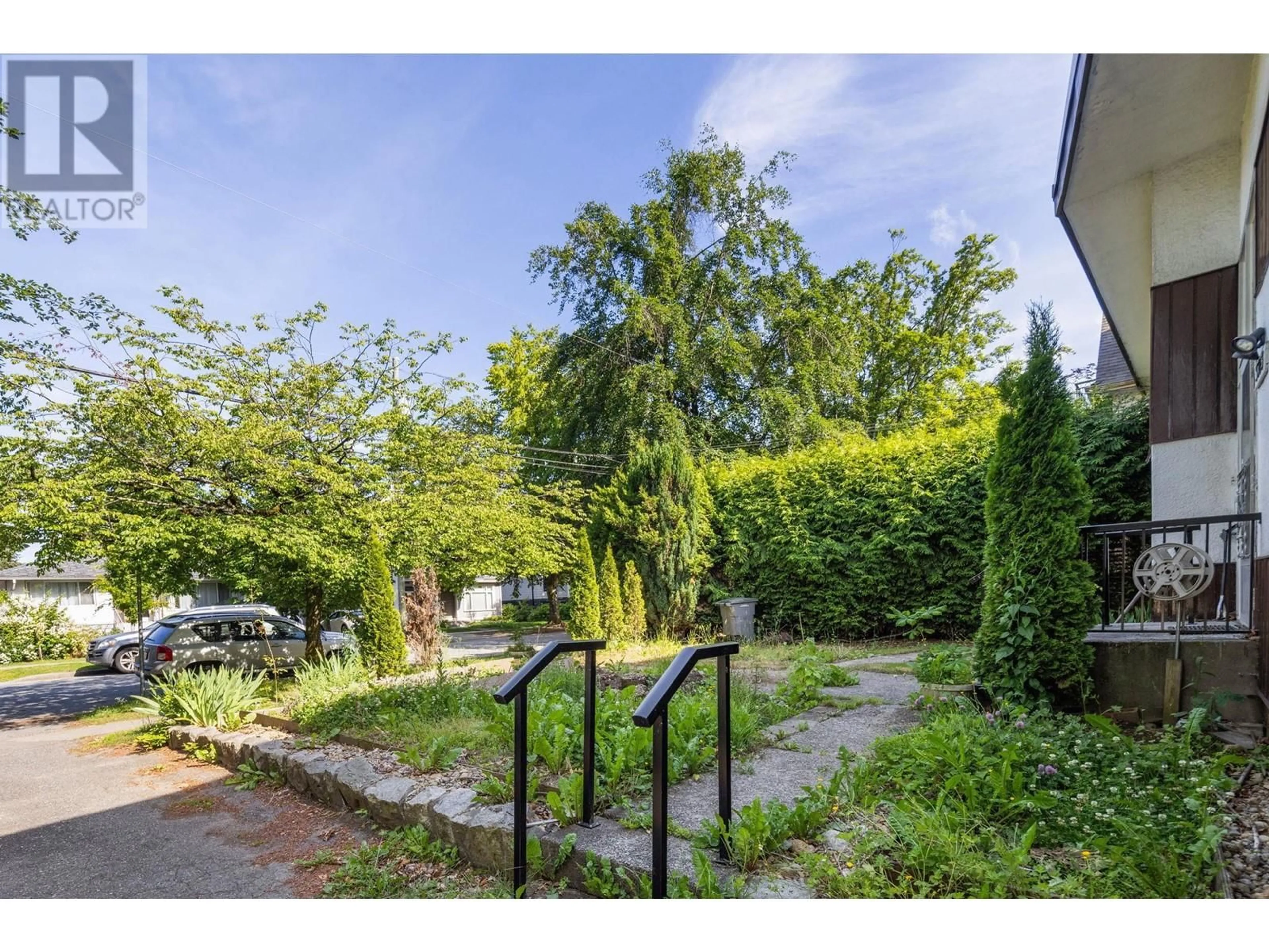 Patio, the fenced backyard for 3343 FLEMING STREET, Vancouver British Columbia V5N3V6