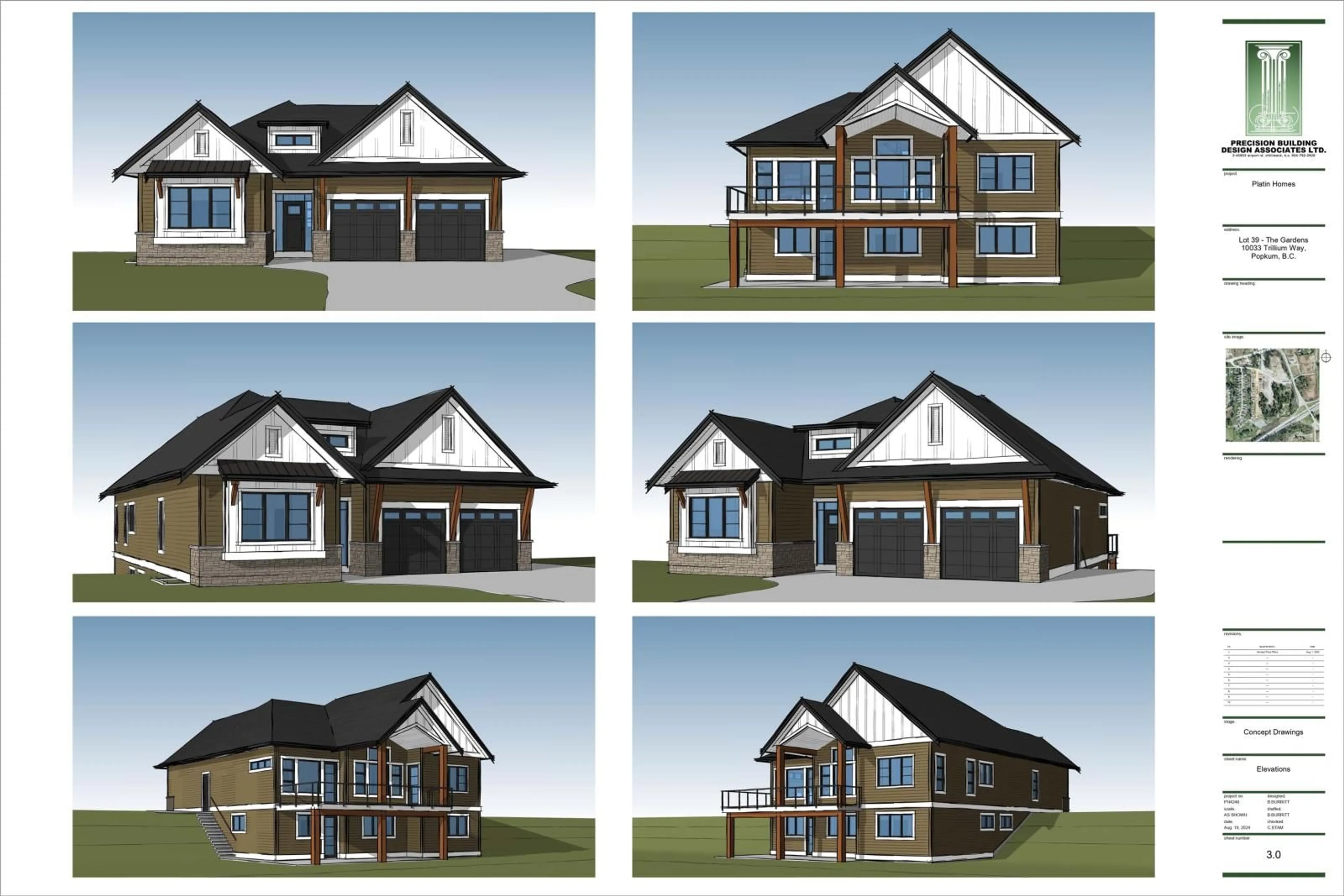 Frontside or backside of a home, mountain for 10033 TRILLIUM WAY, Chilliwack British Columbia V0X1X1