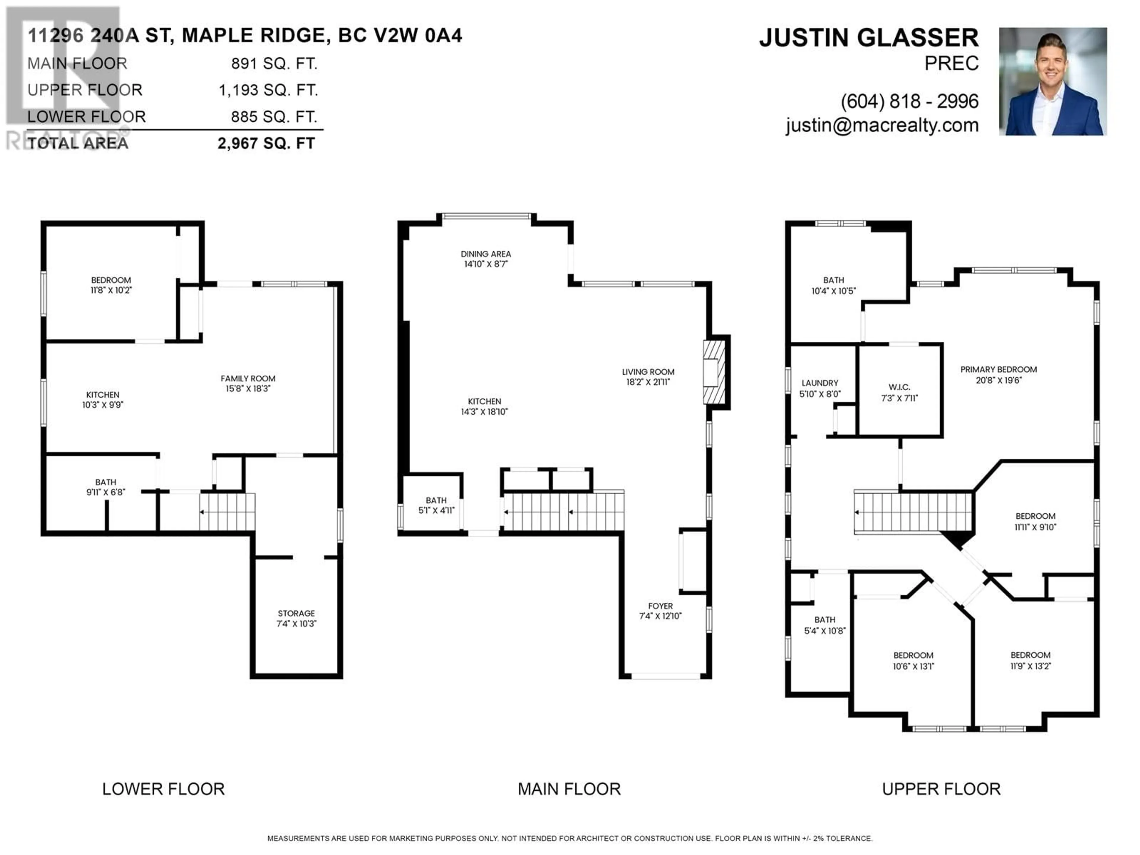 Floor plan for 11296 240A STREET, Maple Ridge British Columbia V2W1A4